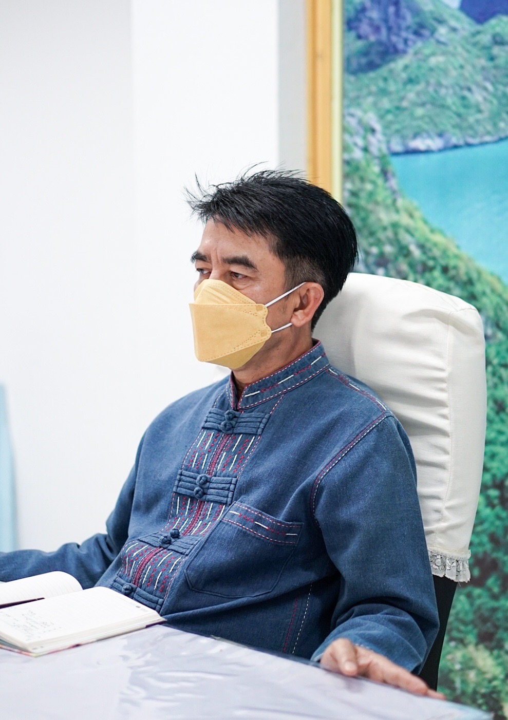 ผู้ตรวจราชการกรมการพัฒนาชุมชน ตรวจราชการงานพัฒนาชุมชนจังหวัดสุราษฎร์ธานี