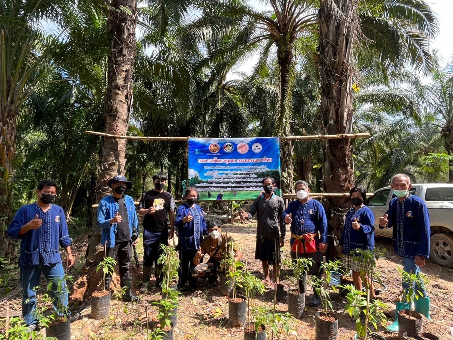 พช.สุราษฎร์ฯ ลงพื้นที่ผลิตสื่อประชาสัมพันธ์ ในโครงการพัฒนาคุณภาพชีวิตตามหลักเกษตรทฤษฎีใหม่ ประยุกต์ “โคก หนองนา โมเดล (พช.)”