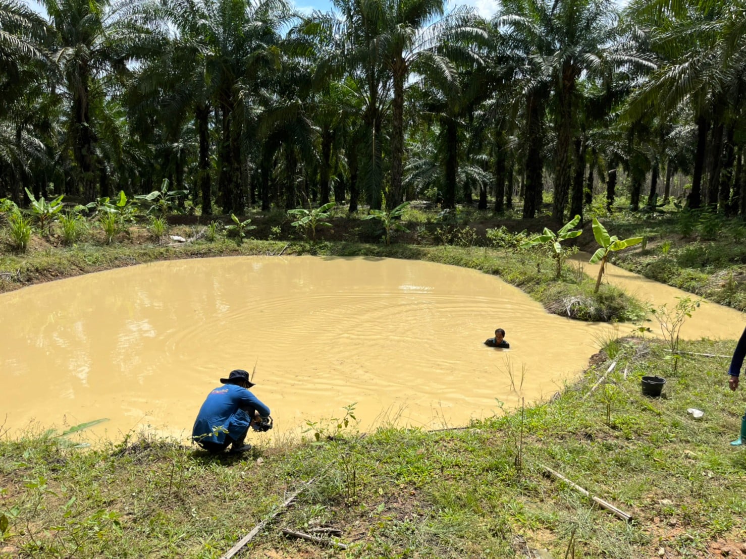 พช.สุราษฎร์ฯ ลงพื้นที่ผลิตสื่อประชาสัมพันธ์ ในโครงการพัฒนาคุณภาพชีวิตตามหลักเกษตรทฤษฎีใหม่ ประยุกต์ “โคก หนองนา โมเดล (พช.)”