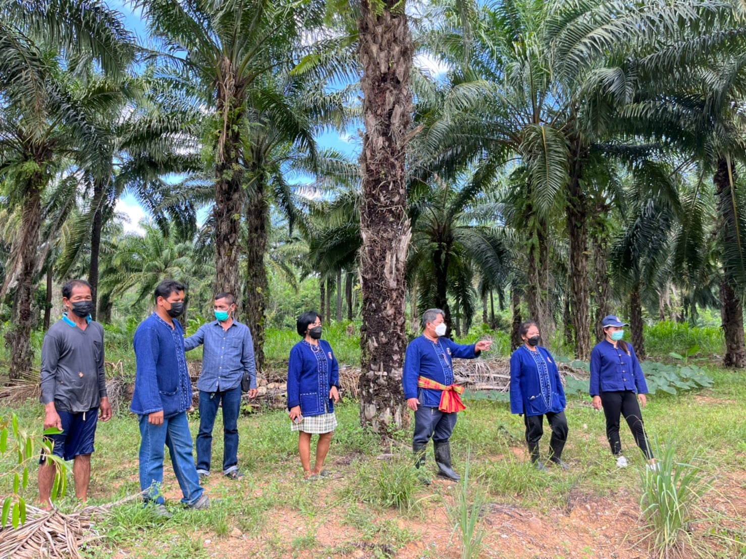 พช.สุราษฎร์ฯ ลงพื้นที่ผลิตสื่อประชาสัมพันธ์ ในโครงการพัฒนาคุณภาพชีวิตตามหลักเกษตรทฤษฎีใหม่ ประยุกต์ “โคก หนองนา โมเดล (พช.)”