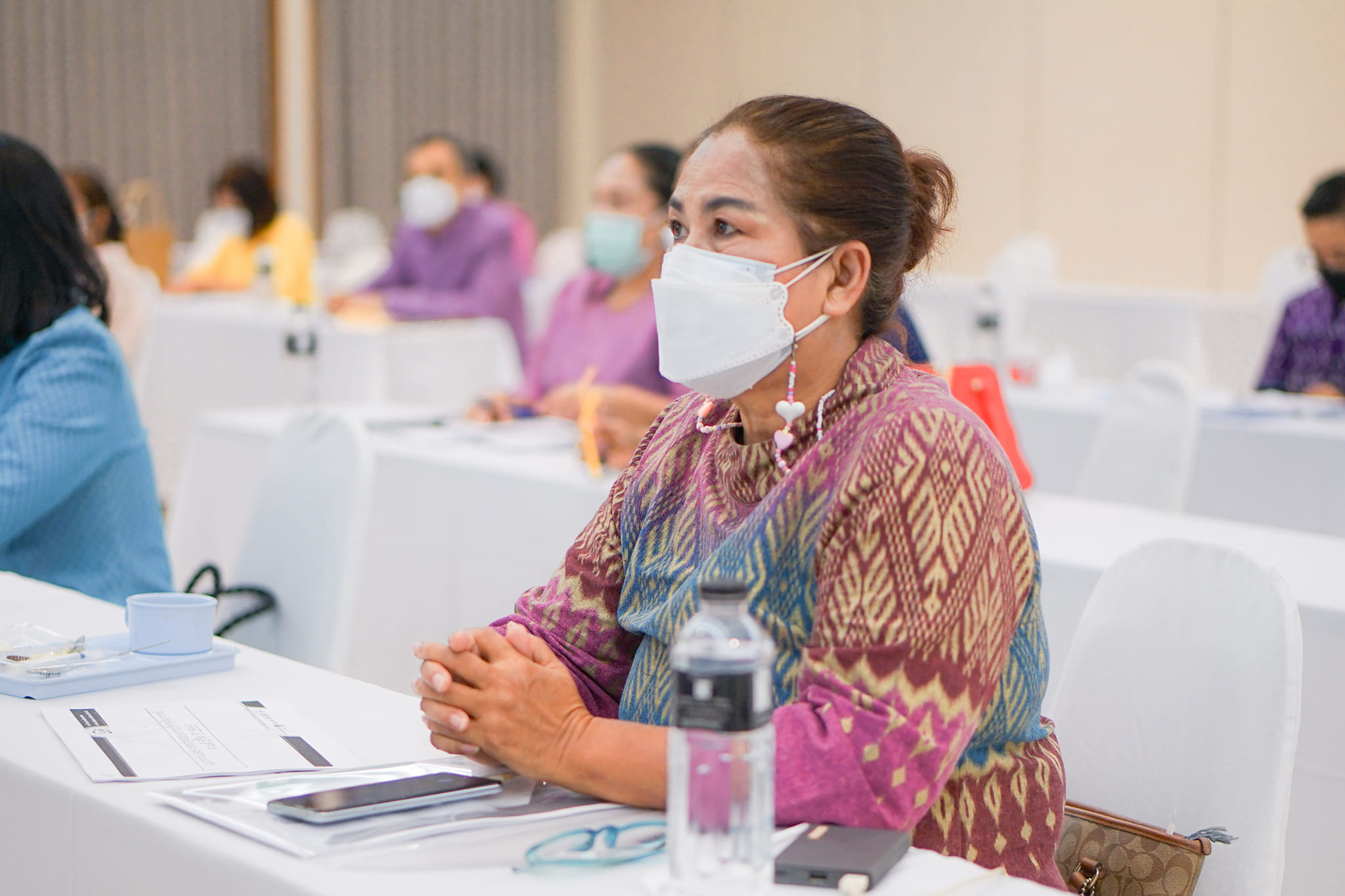 พช.สุราษฎร์ฯ จัดโครงการพัฒนาระบบบริหารจัดการกองทุนและการประเมินผลทุนหมุนเวียนกองทุนพัฒนาบทบาทสตรี ณ โรงแรมนิภากาเด้น จ.สุราษฎร์ธานี