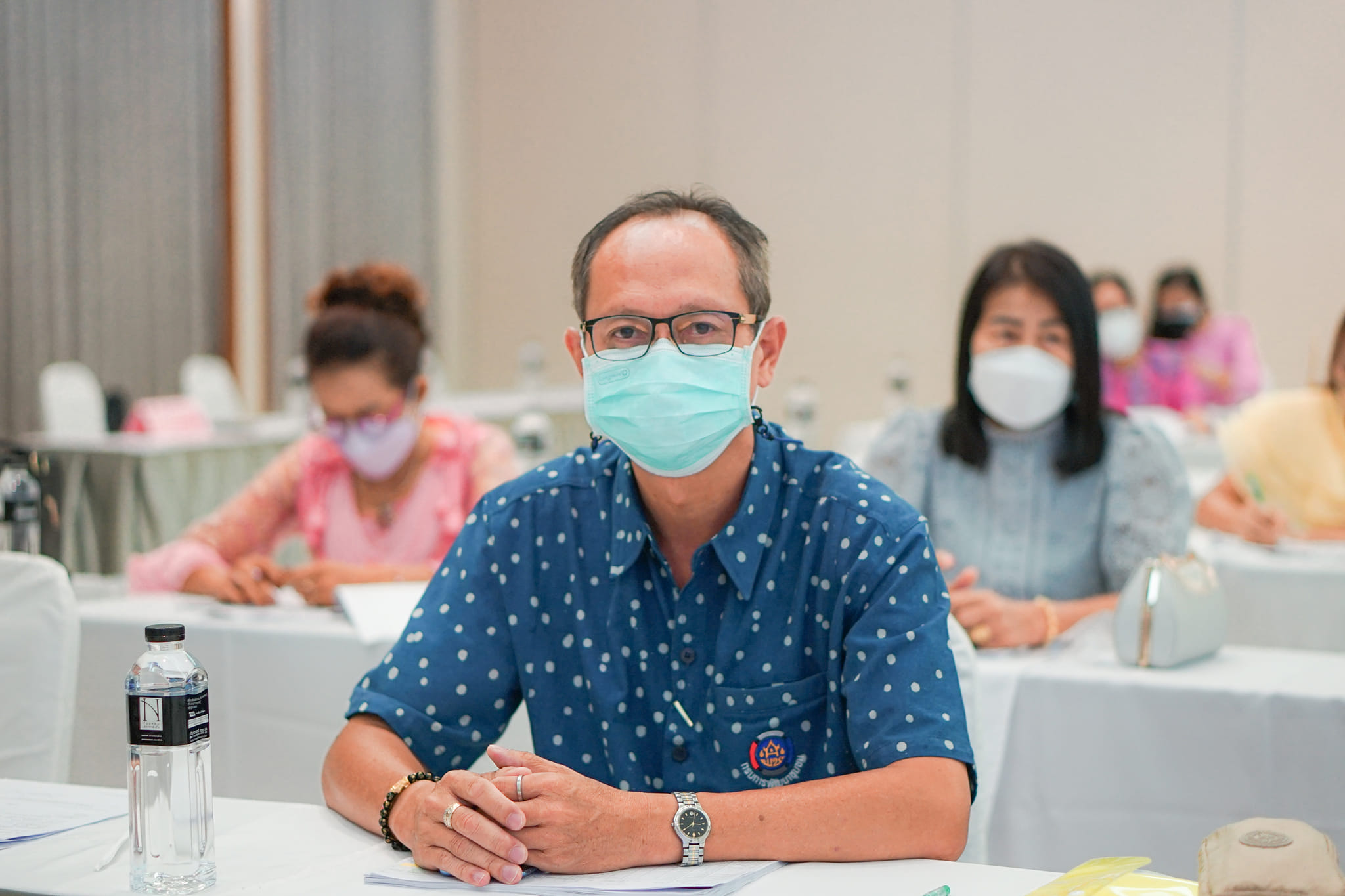 พช.สุราษฎร์ฯ จัดโครงการพัฒนาระบบบริหารจัดการกองทุนและการประเมินผลทุนหมุนเวียนกองทุนพัฒนาบทบาทสตรี ณ โรงแรมนิภากาเด้น จ.สุราษฎร์ธานี