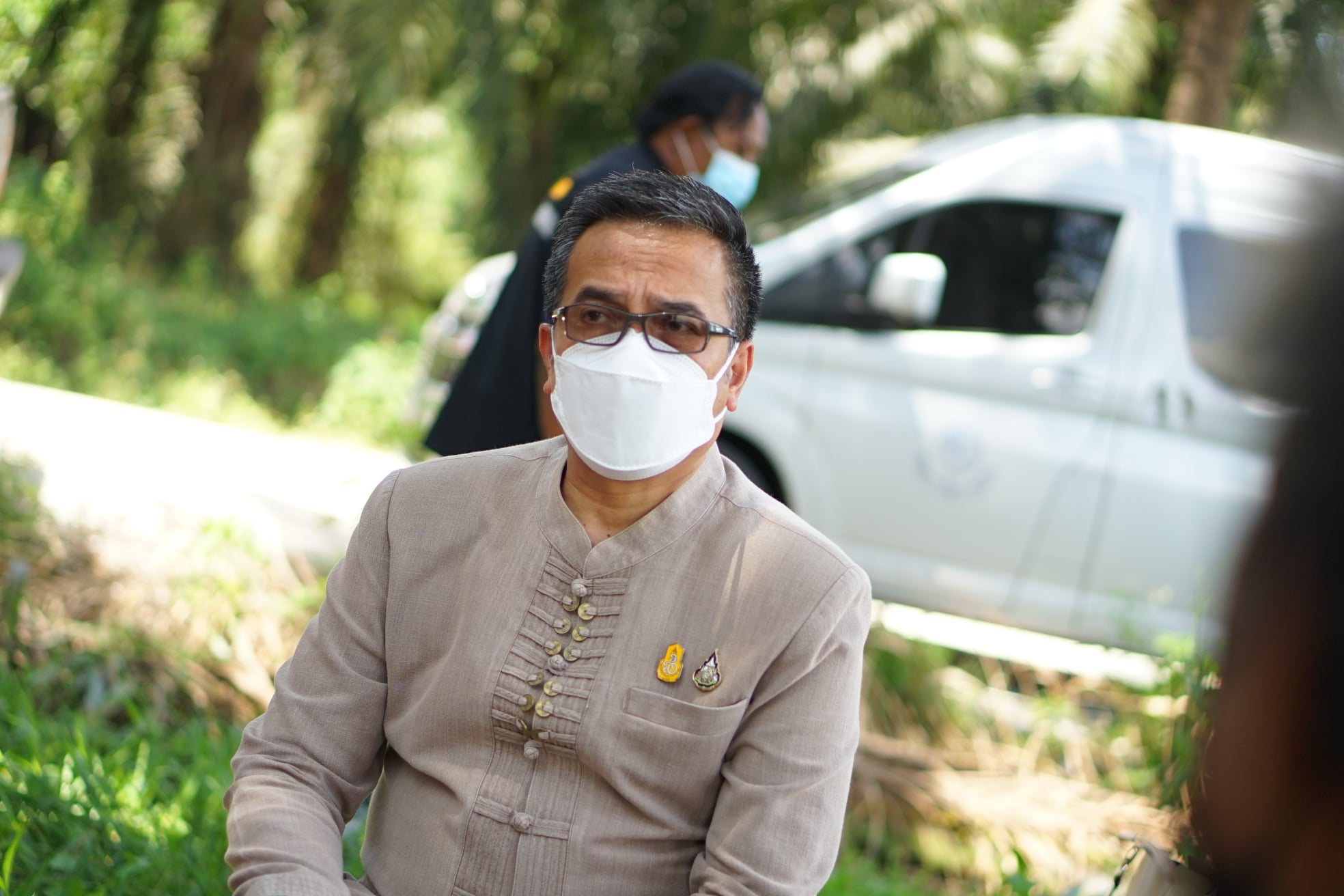 ผู้ตรวจกิติพล ลงพื้นที่ติดตามการดำเนินงาน (ศจพ.) วิเคราะห์สอบถามปัญหาครัวเรือนเปราะบางถึงพื้นที่ อ.ท่าฉาง จ.สุราษฎร์ธานี