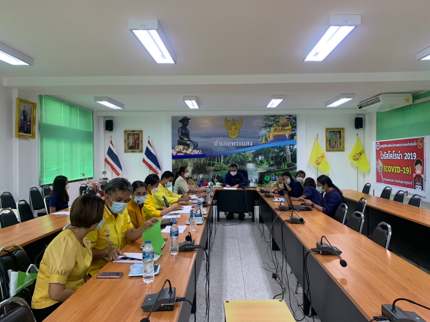 “ผู้ตรวจการกรมการพัฒนาชุมชน ลงพื้นที่อำเภอพระแสง จังหวัดสุราษฎร์ธานี ติดตามศูนย์จิตอาสาพัฒนาชุมชน และลุยงานแก้จนถึงพื้นที่”