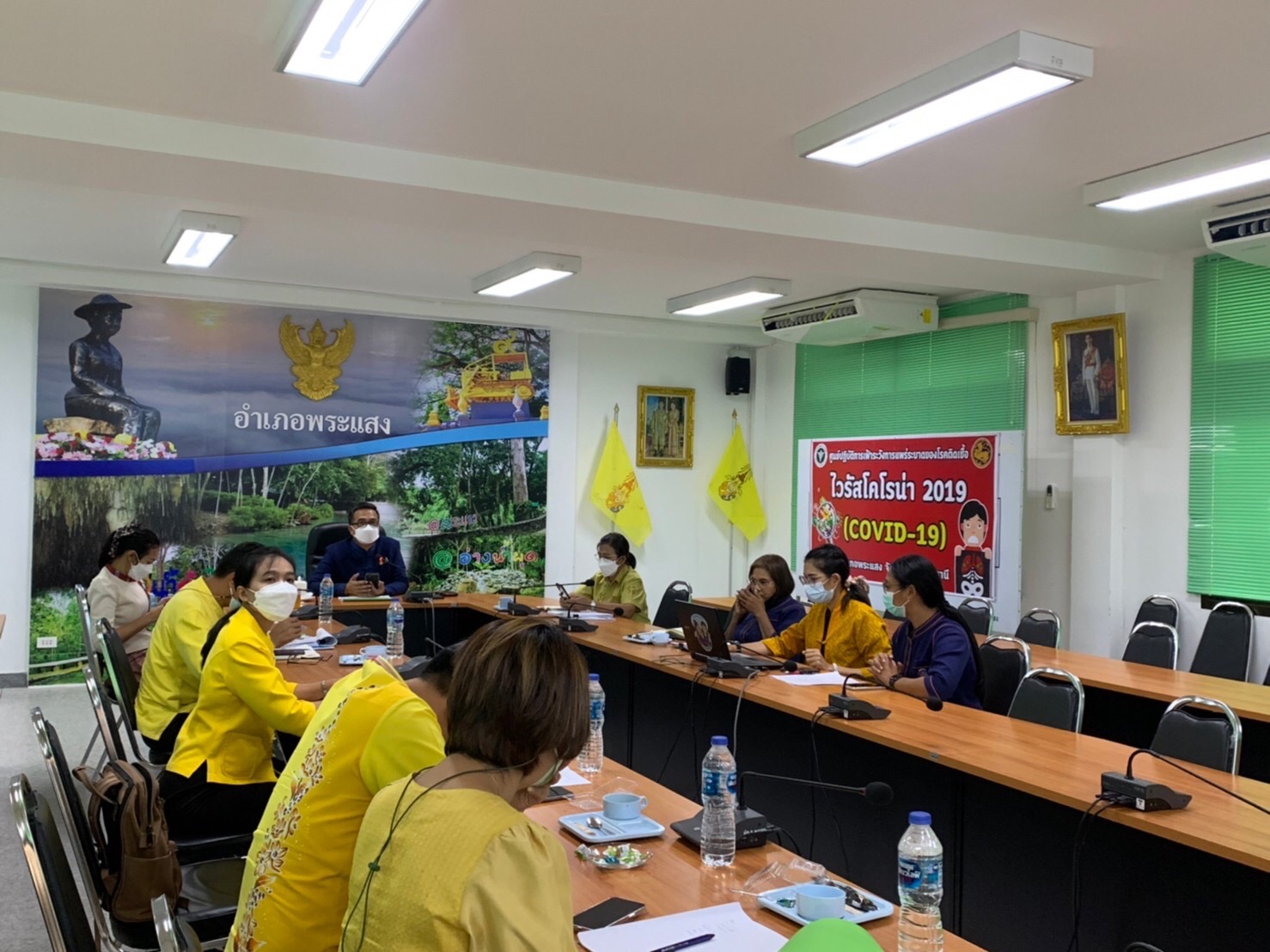 “ผู้ตรวจการกรมการพัฒนาชุมชน ลงพื้นที่อำเภอพระแสง จังหวัดสุราษฎร์ธานี ติดตามศูนย์จิตอาสาพัฒนาชุมชน และลุยงานแก้จนถึงพื้นที่”