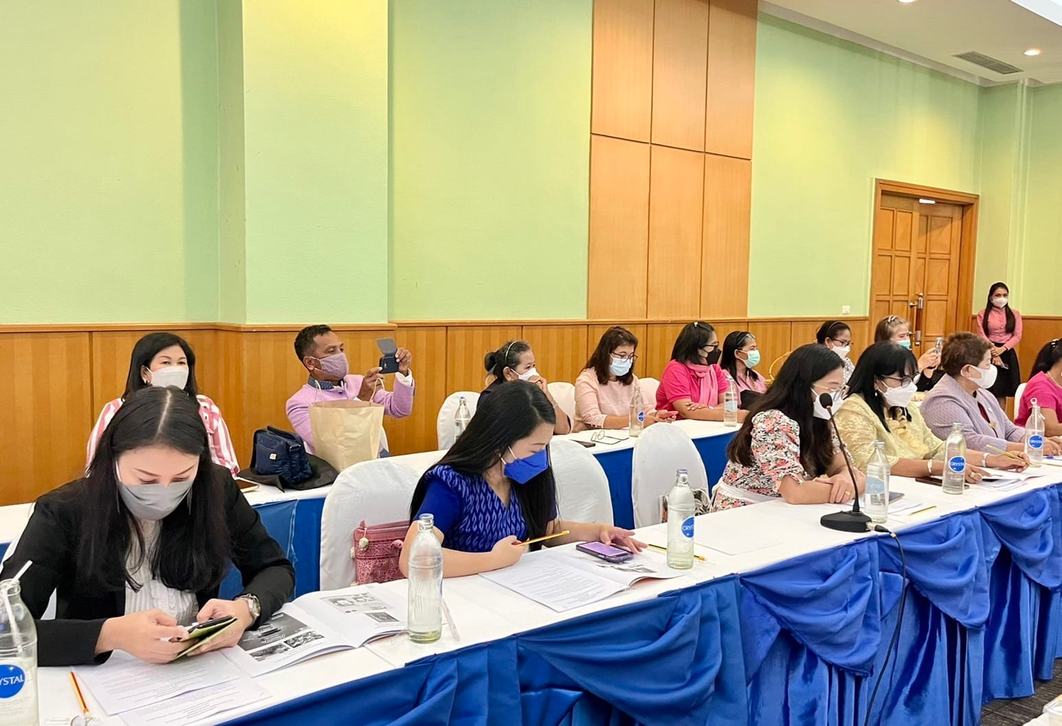 พช.สุราษฎร์ ร่วมกับคณะกรรมการเครือข่ายองค์ความรู้ KBO จังหวัด ประชุมคัดเลือกตัวแทนจังหวัด