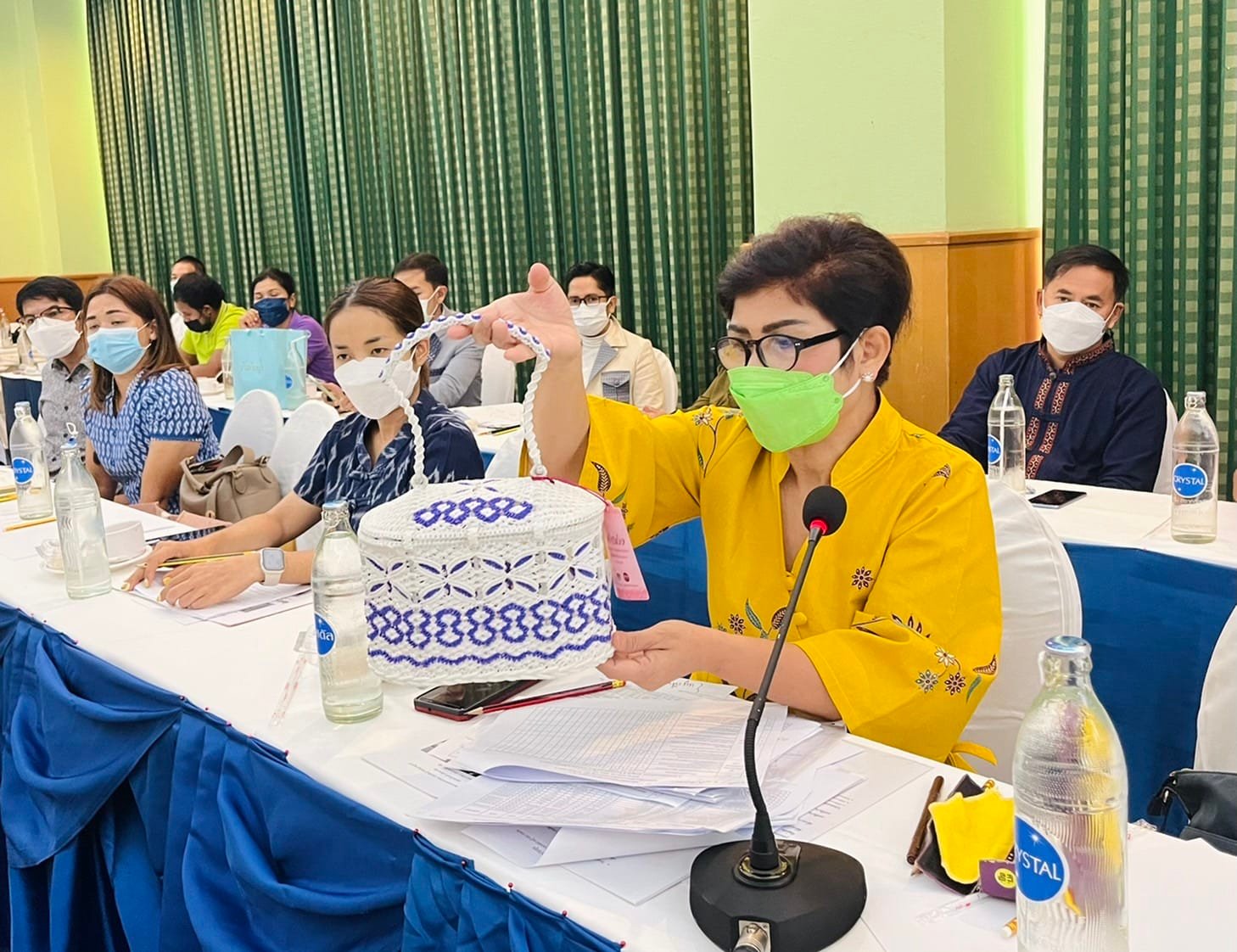 พช.สุราษฎร์ ร่วมกับคณะกรรมการเครือข่ายองค์ความรู้ KBO จังหวัด ประชุมคัดเลือกตัวแทนจังหวัด