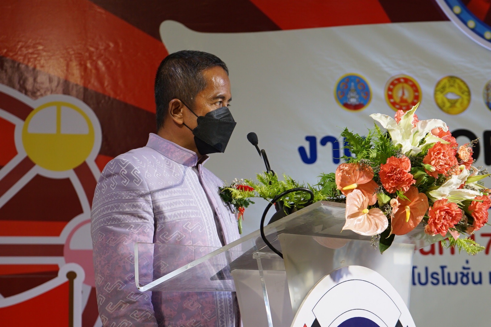 พช.สุราษฎร์ธานี เปิดตัวงาน OTOP SME ศรีวิชัย สร้างรอยยิ้มให้คนไทย อย่างยิ่งใหญ่