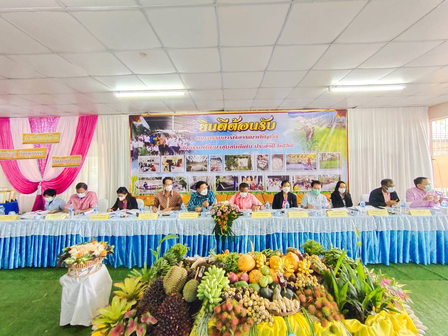 พช.สุราษฎร์ฯ เดินหน้าขับเคลื่อนงานพัฒนาชุมชน จัดพิจารณาคัดสรรกิจกรรมพัฒนาชุมชนดีเด่น ประจำปี ๒๕๖๕