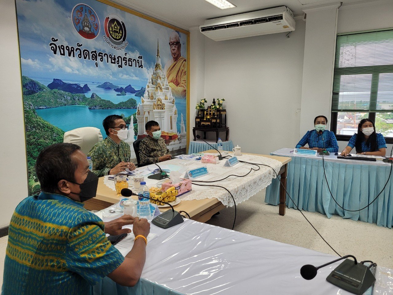 พช.สุราษฎร์ฯ รวมพลังใจเต็มเปี่ยมด้วยความพร้อม กับการประกวดศูนย์ผู้นำจิตอาสาพัฒนาชุมชนดีเด่น ระดับเขตตรวจราชการ