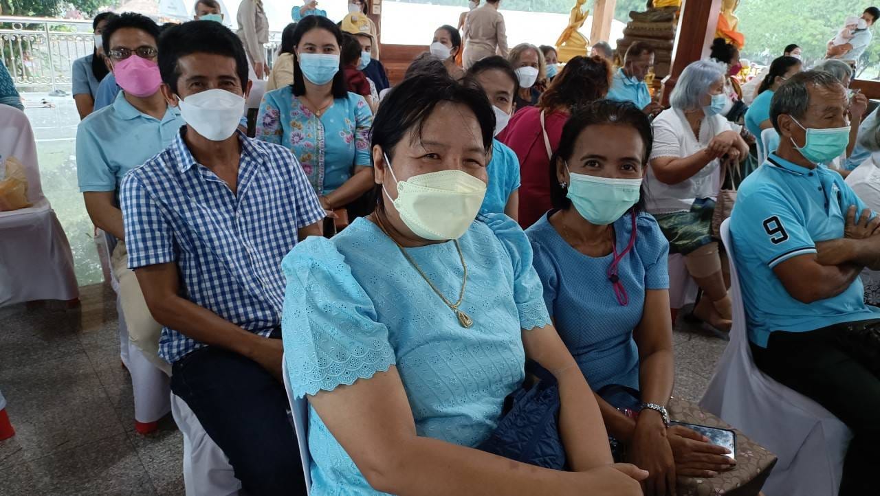 พช.สุราษฎร์ ร่วมพิธีปลงผมในโครงการบรรพชาอุปสมบท 910 รูป เฉลิมพระเกียรติสมเด็จพระนางเจ้าสิริกิติ์ พระบรมราชินีนาถพระบรมราชชนนีพันปีหลวง เนื่องในโอกาสมหามงคลเฉลิมพระชนมพรรษา 90 พรรษา 12 สิงหาคม 2565