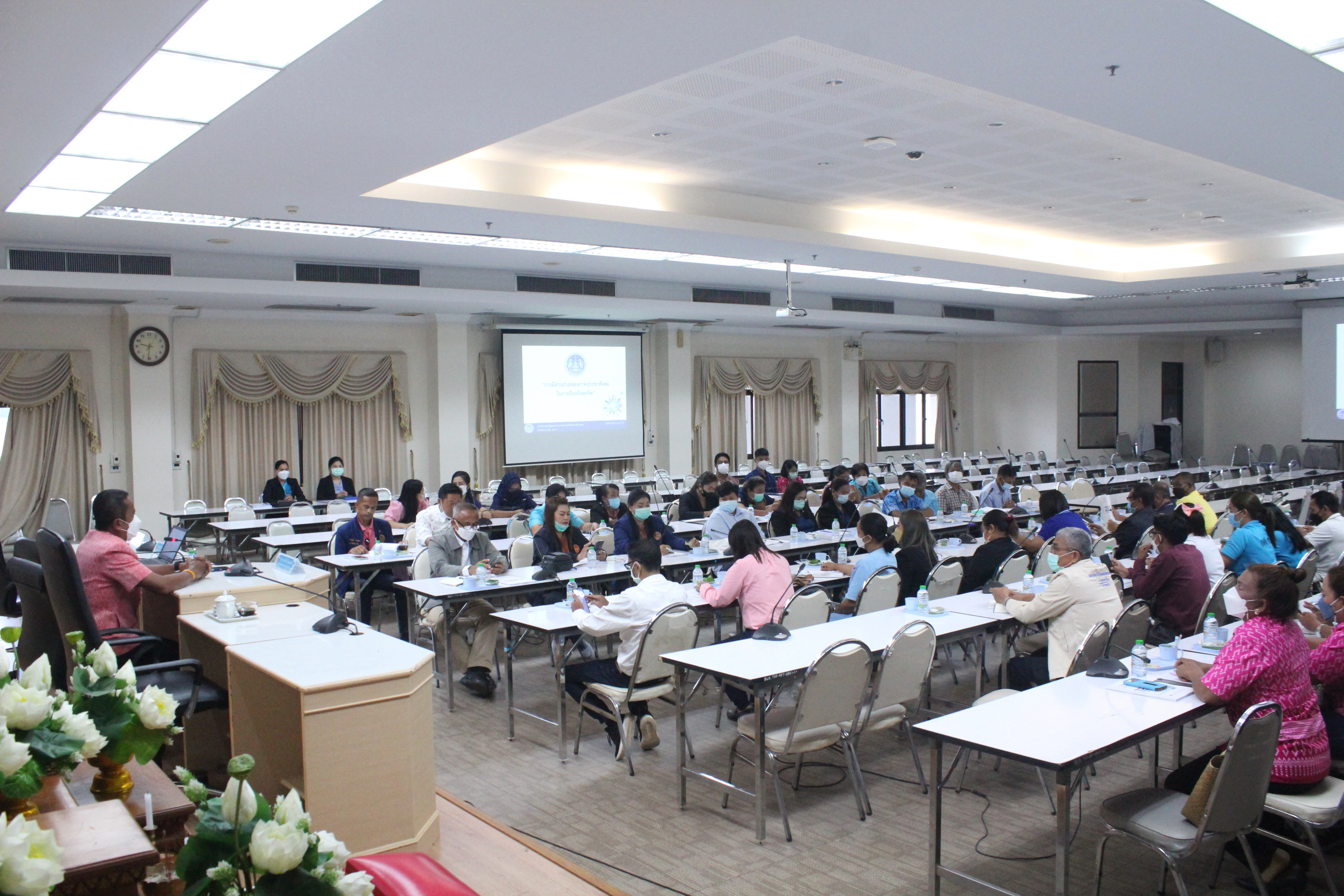 พช.สุราษฎร์ฯ “ขับเคลื่อนความโปร่งใส เชื่อมันในคุณธรรม” จัดกิจกรรมโครงการประชุมเชิงปฏิบัติการส่งเสริมการมีส่วนร่วมภาคประชาชนในการสร้างความโปร่งใส และป้องกันการทุจริตประพฤติมิชอบ แก่เครือข่ายภาคประชาสังคมในการป้องกันการทุจริต