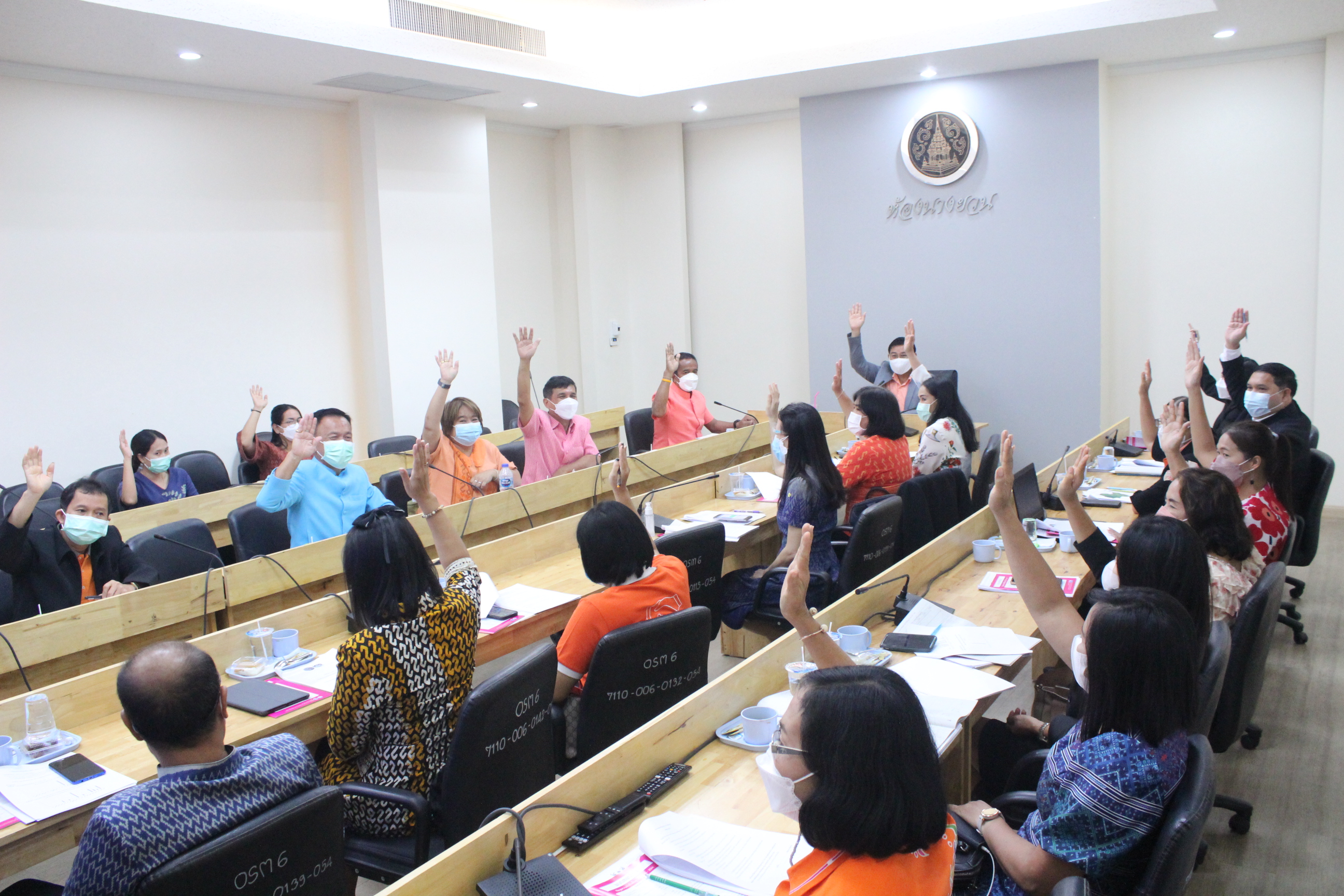 พช.สุราษฎร์ฯ จัดประชุมคณะทำงานบริหารการจัดเก็บข้อมูล (จปฐ.) ระดับจังหวัด และ รับรองผลการจัดเก็บข้อมูลความจำเป็นพื้นฐาน (จปฐ.) ปี พ.ศ.2565 จังหวัดสุราษฎร์ธานี