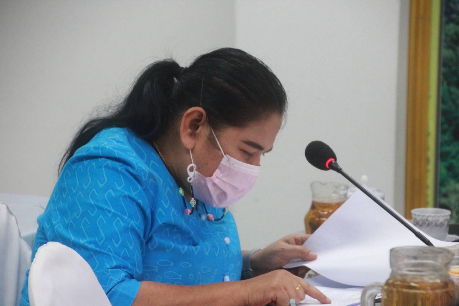 พช.สุราษฎร์ธานี ประชุมติดตามผลการใช้จ่ายงบประมาณตามแผนการใช้จ่ายประจำปีงบประมาณ พ.ศ. 2566 ครั้งที่ 1/2566