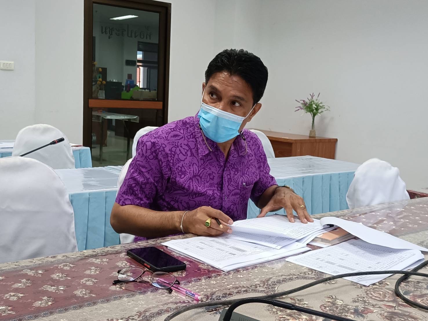 พช.สุราษฎร์ธานี ประชุมติดตามผลการใช้จ่ายงบประมาณตามแผนการใช้จ่ายประจำปีงบประมาณ พ.ศ. 2566 ครั้งที่ 1/2566