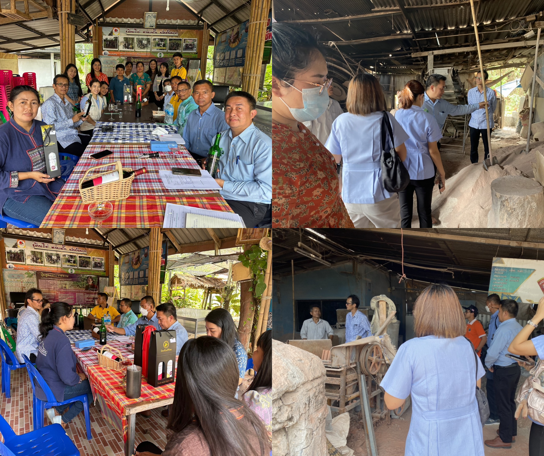 คณะกรรมการเครือข่าย KBO สุราษฎร์ธานี ลงพื้นที่เร่งพัฒนาผลิตภัณฑ์ OTOP ภายใต้โครงการ KBO ในวันที่ 3