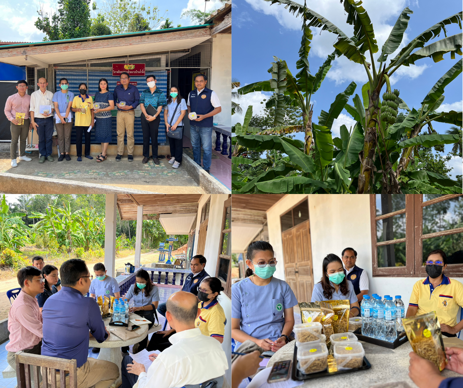 คณะกรรมการเครือข่าย KBO สุราษฎร์ธานี ลงพื้นที่เร่งพัฒนาผลิตภัณฑ์ OTOP ภายใต้โครงการ KBO ในวันที่ 3