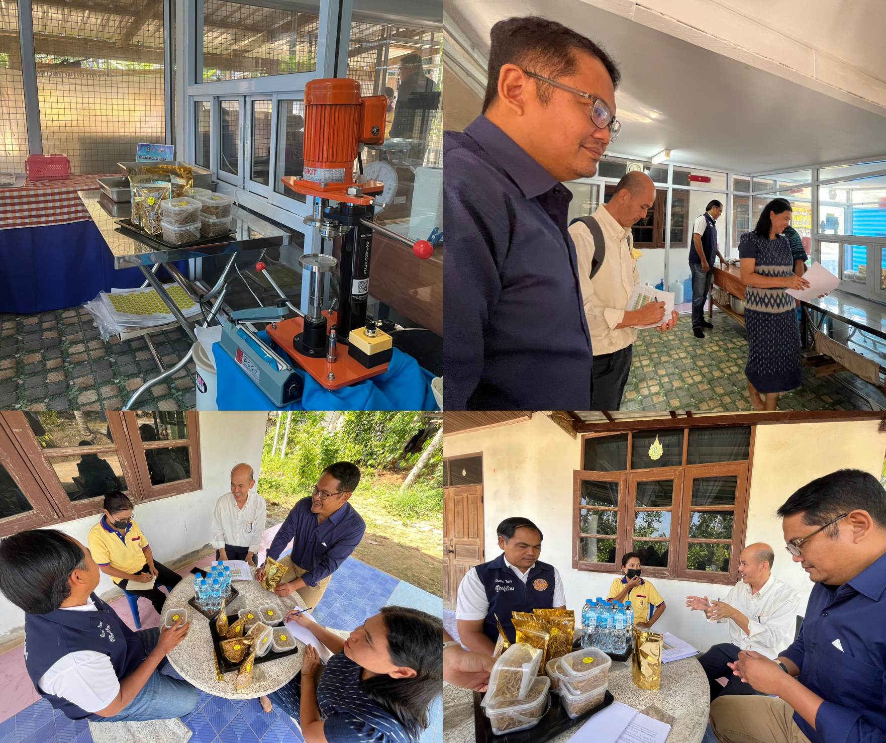 คณะกรรมการเครือข่าย KBO สุราษฎร์ธานี ลงพื้นที่เร่งพัฒนาผลิตภัณฑ์ OTOP ภายใต้โครงการ KBO ในวันที่ 3