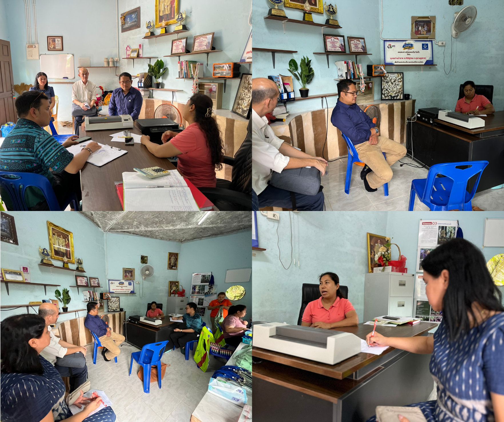 คณะกรรมการเครือข่าย KBO สุราษฎร์ธานี ลงพื้นที่เร่งพัฒนาผลิตภัณฑ์ OTOP ภายใต้โครงการ KBO ในวันที่ 3