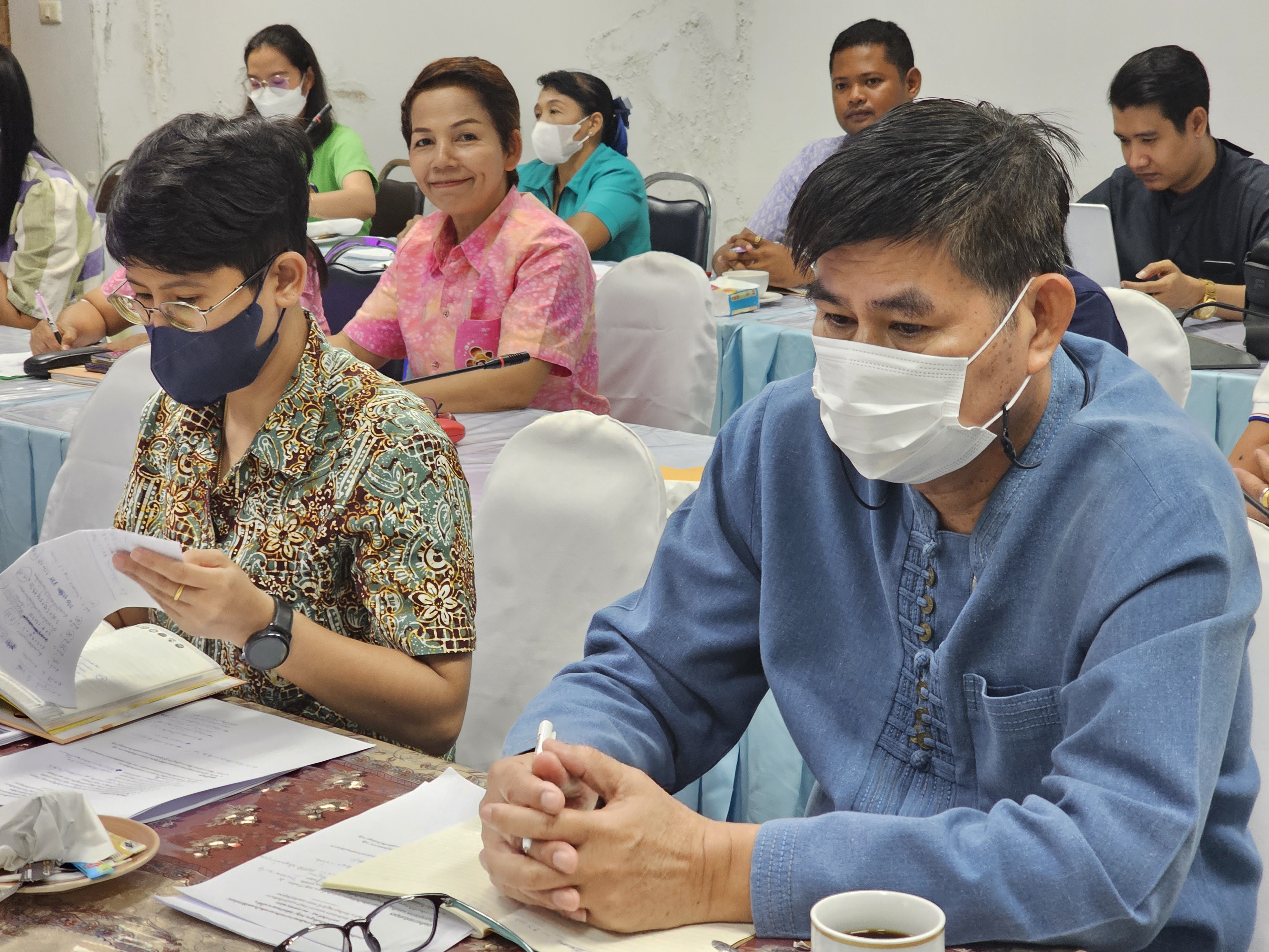 พช.สุราษฎร์ ต้อนรับคณะติดตามและสนับสนุนการบริหารการจัดเก็บข้อมูล จปฐ.จากส่วนกลาง