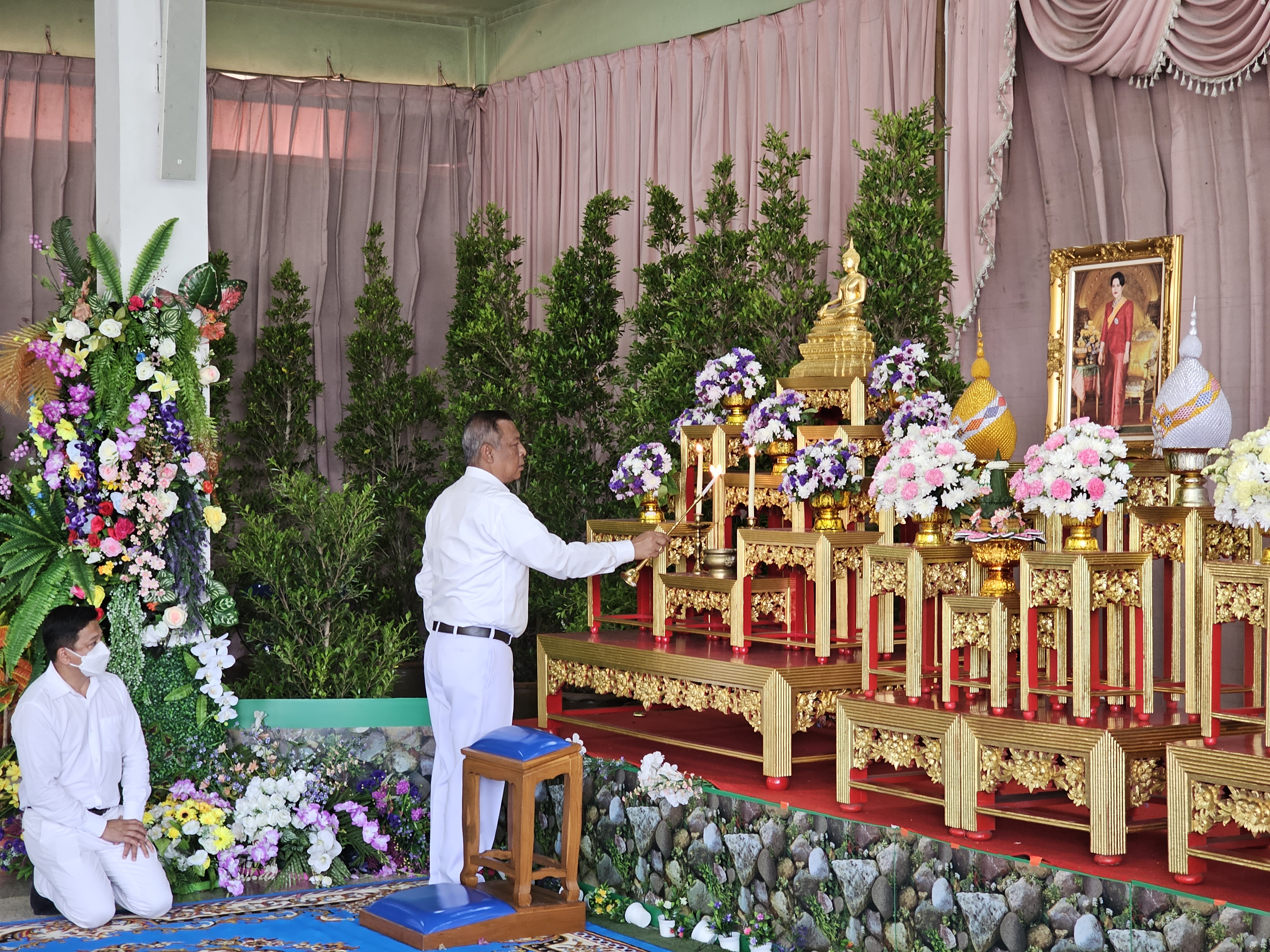 พช.สุราษฎร์ฯ ร่วมพิธีเจริญพระพุทธมนต์เฉลิมพระเกียรติ