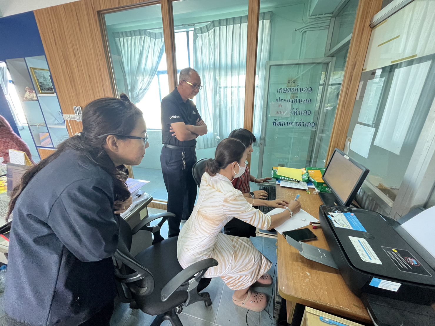 พช.สุราษฎร์ ลงพื้นที่ขับเคลื่อนกิจกรรม พช.ดิจิทัล 4.0