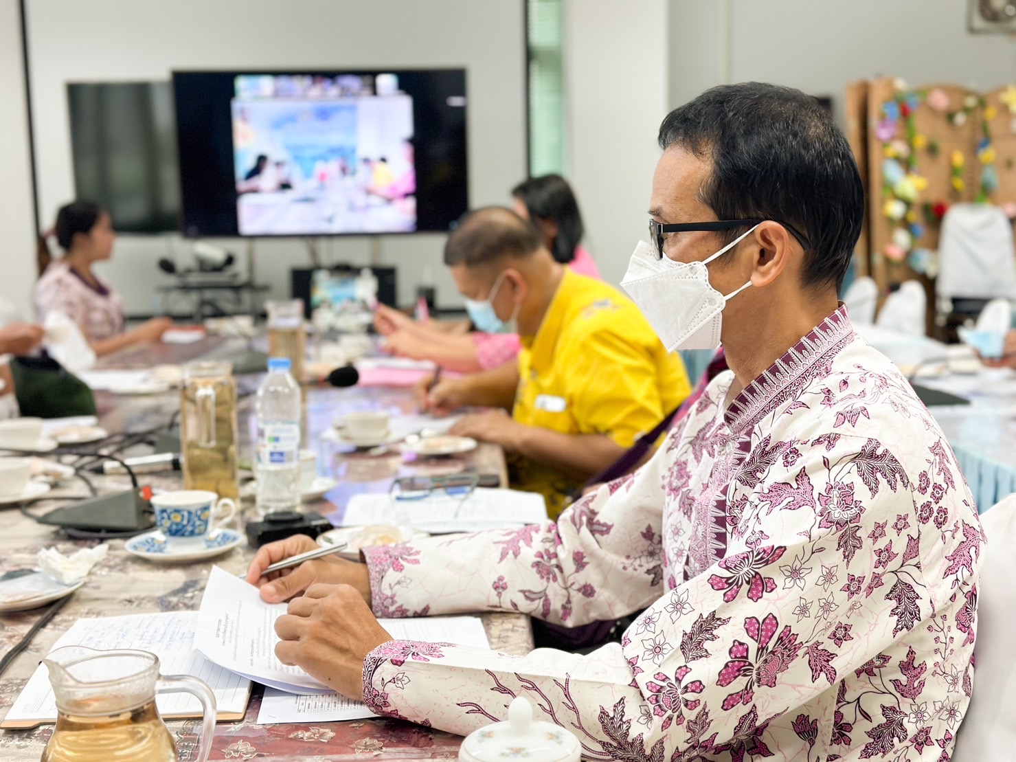 พช.สุราษฎร์และเครือข่าย OTOP ภาคใต้ /สุราษฎร์ธานี รวมทับ ขับเคลื่อนงาน OTOP ทั่วไทย ร่วมใจ @สุราษฎร์ธานี หน้าศาลากลางจังหวัด