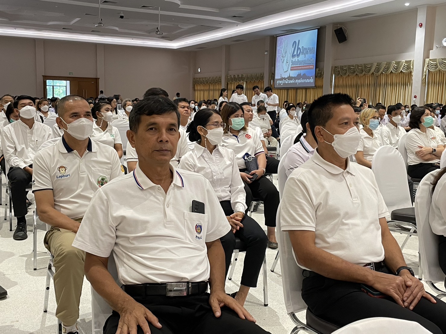 พช.สุราษฎร์ธานี รณรงค์ต่อต้านยาเสพติดสร้างภูมิคุ้นกันให้เยาวชนเข้าใจโทษและพิษภัยยาเสพติด เนื่องในวันต่อต้านยาเสพติดโลก  26 มิถุนายน 2566