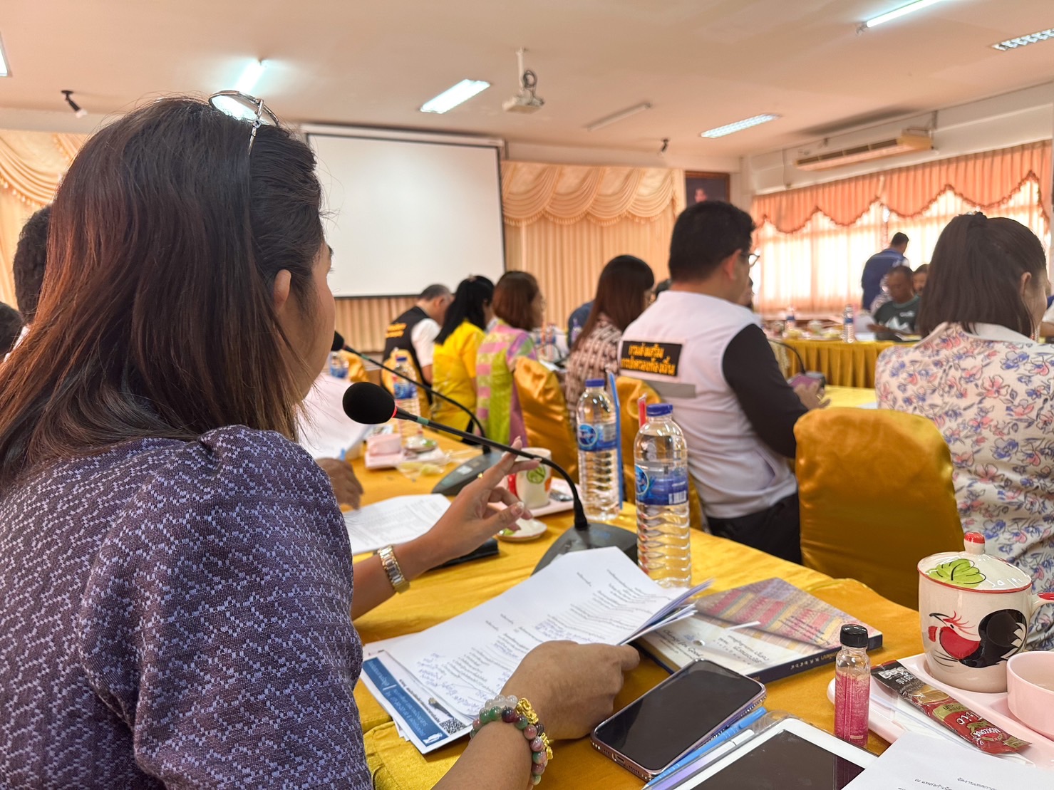 พช.สุราษฎร์ร่วมประชุมเตรียมความพร้อม งานเทศกาลเงาะโรงเรียนนาสาร (GI)สุราษฎร์ธานี