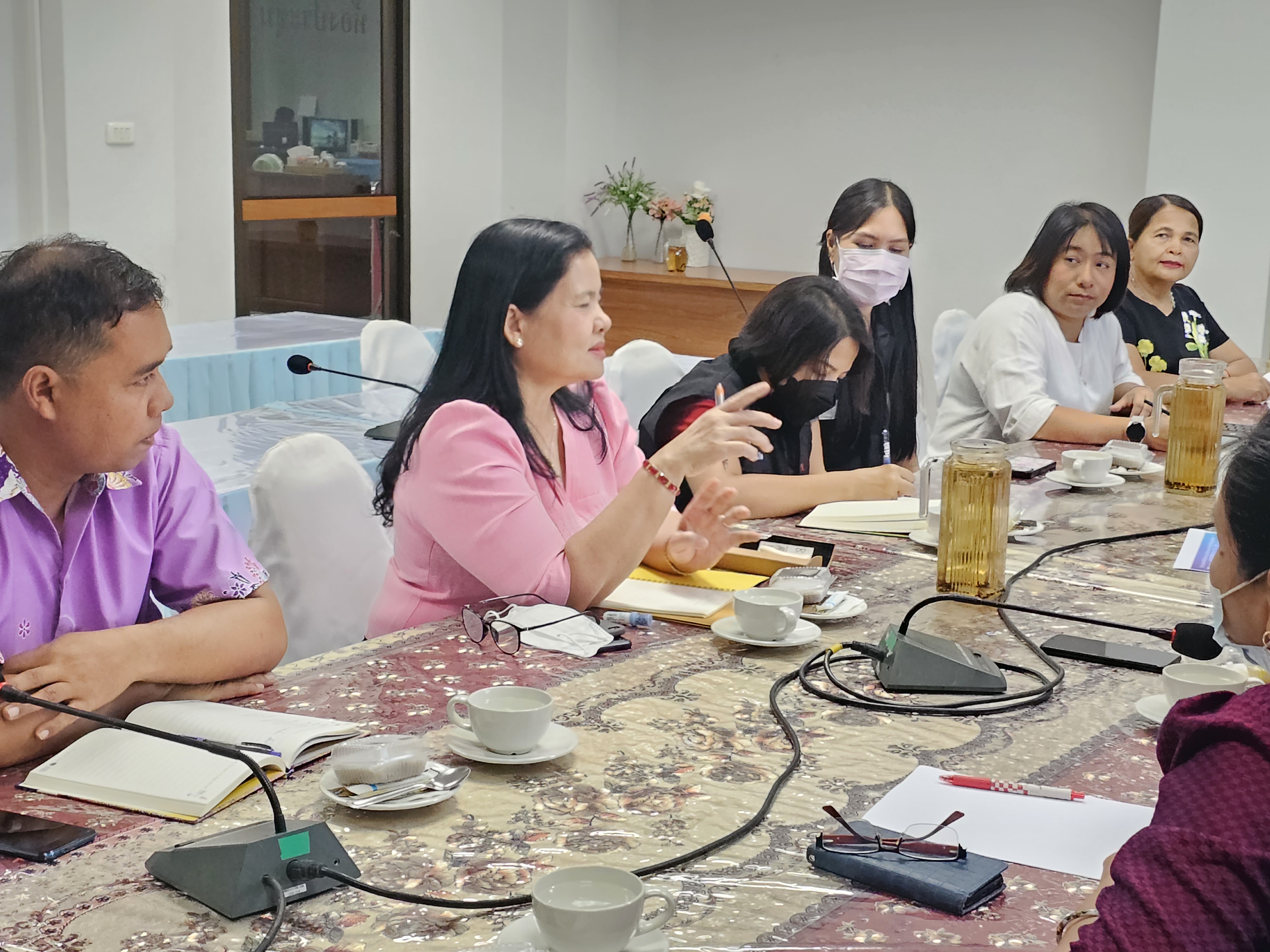 กสทช.บุกขอข้อมูล พช.สุราษฎร์ รับลูกร่วมกระจายข่าวการรับฟังความคิดเห็นสาธารณะ