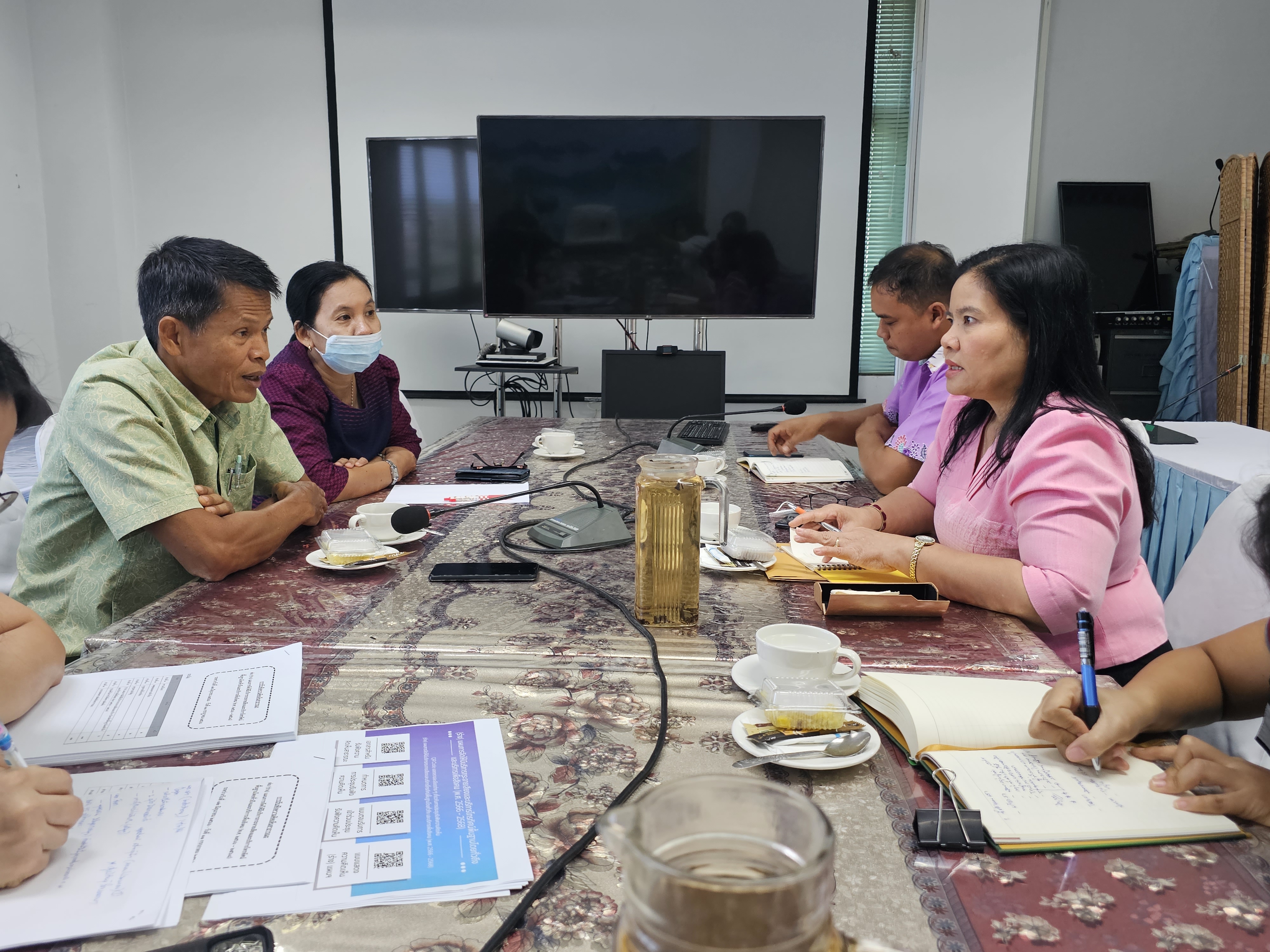 กสทช.บุกขอข้อมูล พช.สุราษฎร์ รับลูกร่วมกระจายข่าวการรับฟังความคิดเห็นสาธารณะ