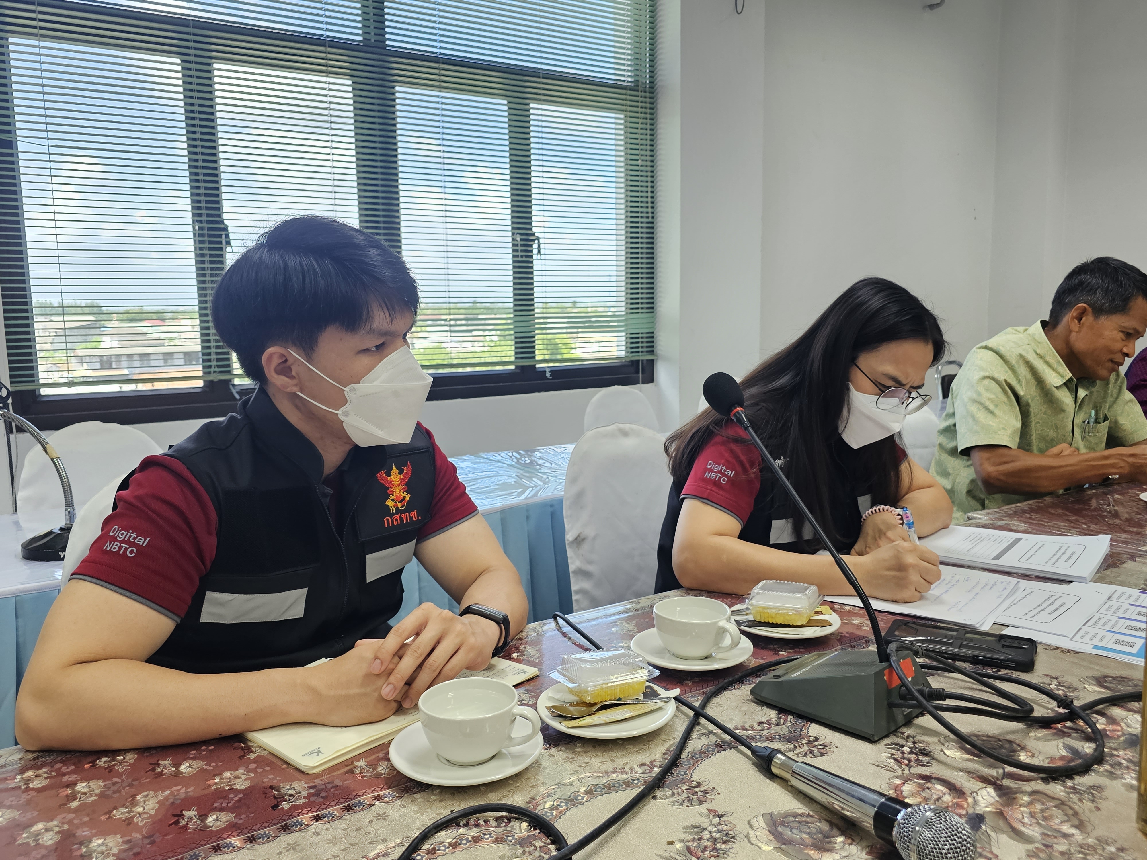 กสทช.บุกขอข้อมูล พช.สุราษฎร์ รับลูกร่วมกระจายข่าวการรับฟังความคิดเห็นสาธารณะ