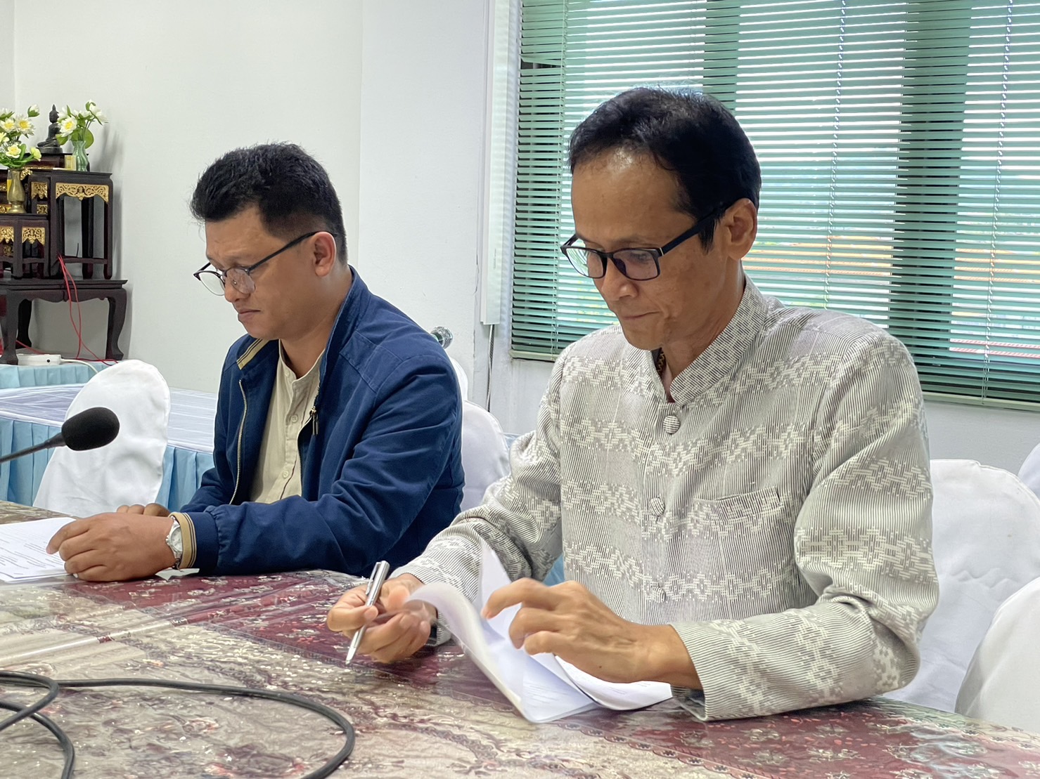 พัฒนาการจังหวัดนั่งหัวโต๊ะตัดสินสื่อประชาสัมพันธ์นักสื่อสารสังคม