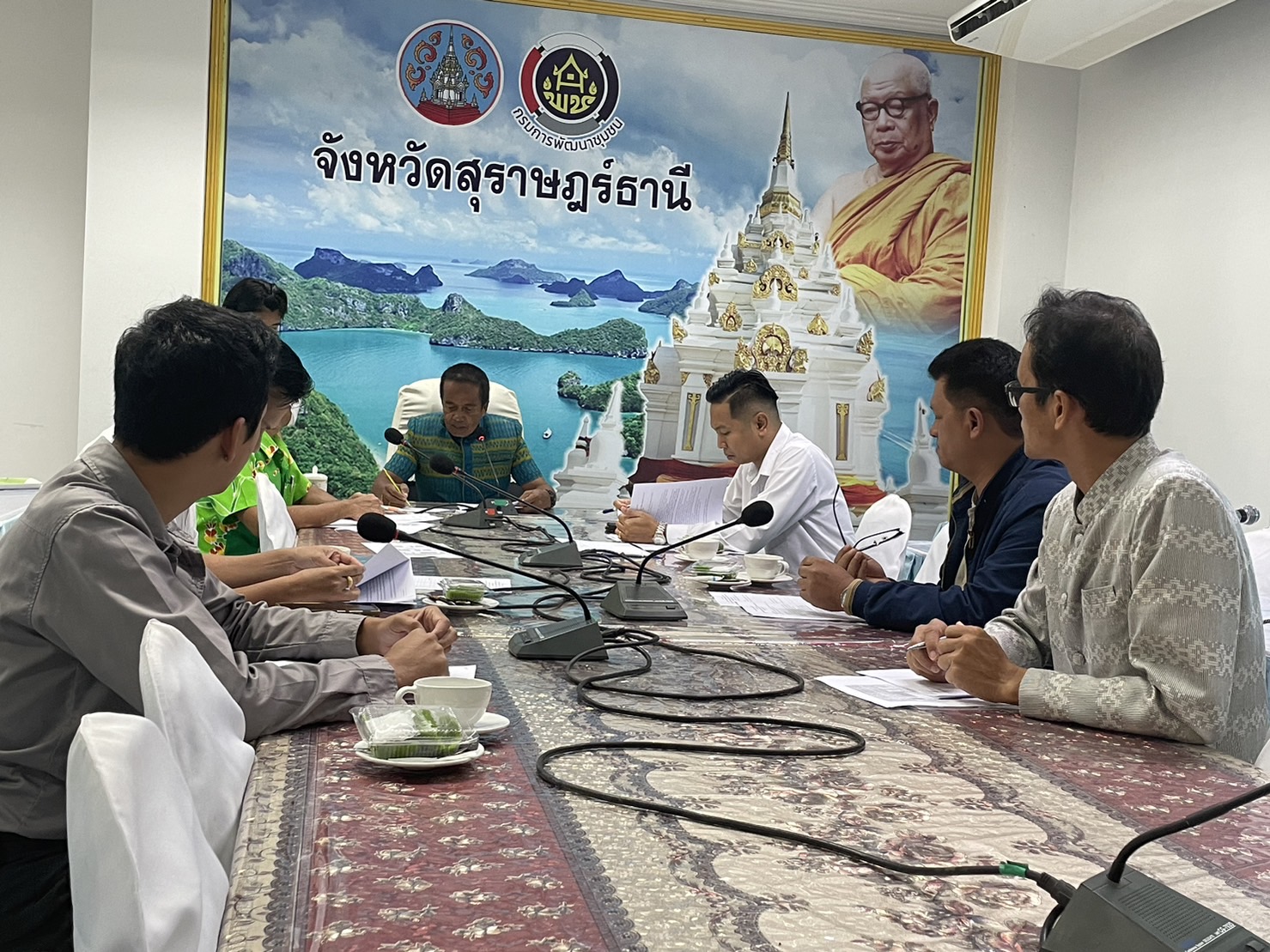 พัฒนาการจังหวัดนั่งหัวโต๊ะตัดสินสื่อประชาสัมพันธ์นักสื่อสารสังคม