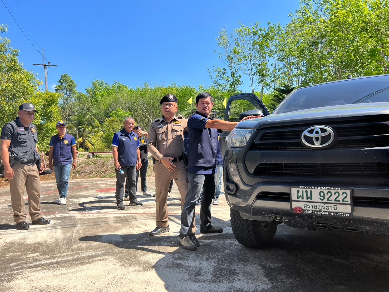 ชรบ. ตำบลต้นแบบ ฝึกเข้ม! ยกระดับความปลอดภัย ป้องกันยาเสพติด