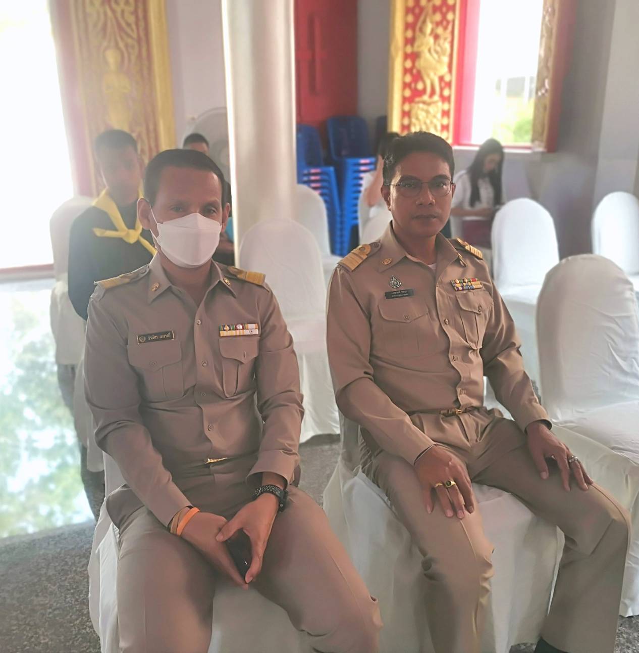 พช.สุราษฎร์ธานี เข้าร่วมพิธีถวายภัตตาหารเพลพระราชทานของพระบาทสมเด็จพระเจ้าอยู่หัว แด่พระภิกษุ สามเณร ผู้เข้าสอบบาลีสนามหลวงในจังหวัดสุราษฎร์ธานี 