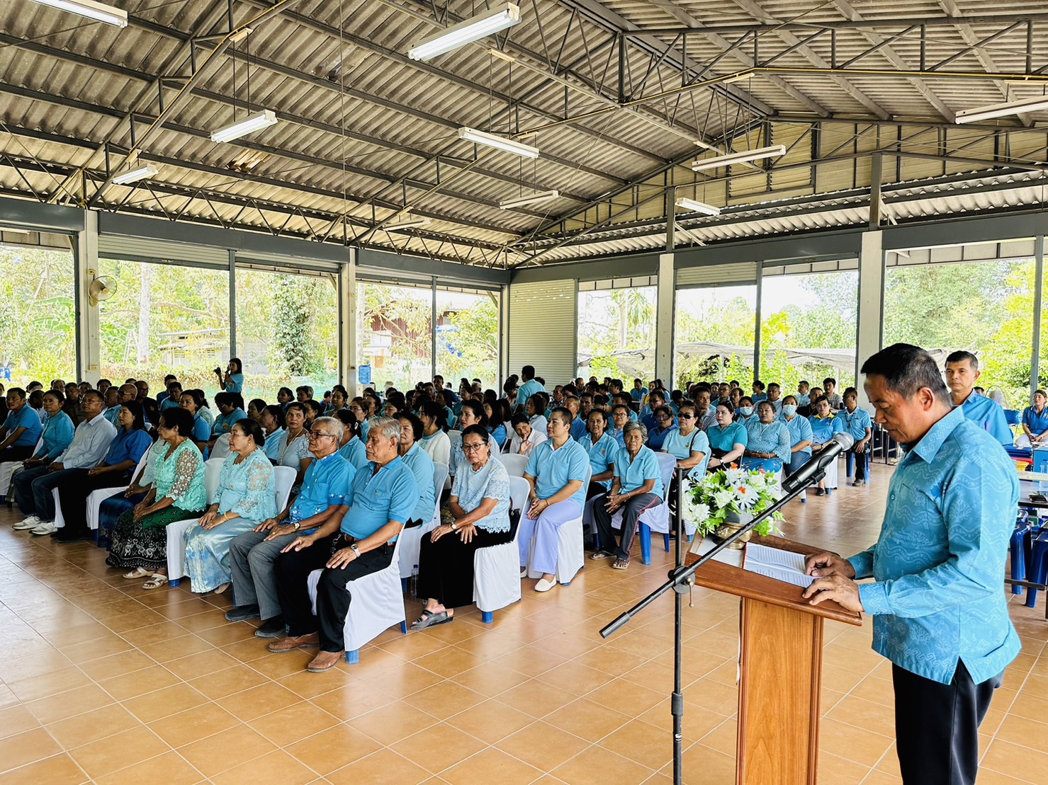 พช.สุราษฎร์ จัด Kick off หมู่บ้านป้องกันและแก้ไขปัญหายาเสพติด โดยกองทุนแม่ของแผ่นดิน จังหวัดสุราษฎร์ธานี