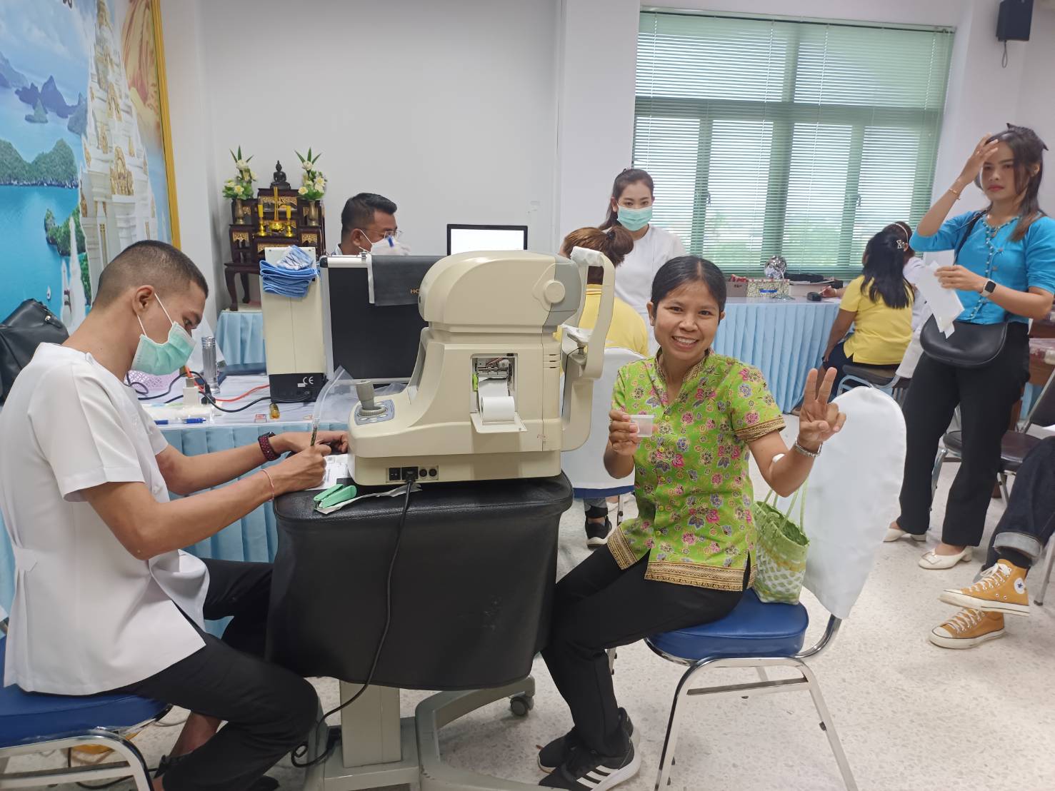 พช.สุราษฎร์ แข็งแรง ตรวจสุขภาพสร้างขวัญกำลังใจให้บุคลากร