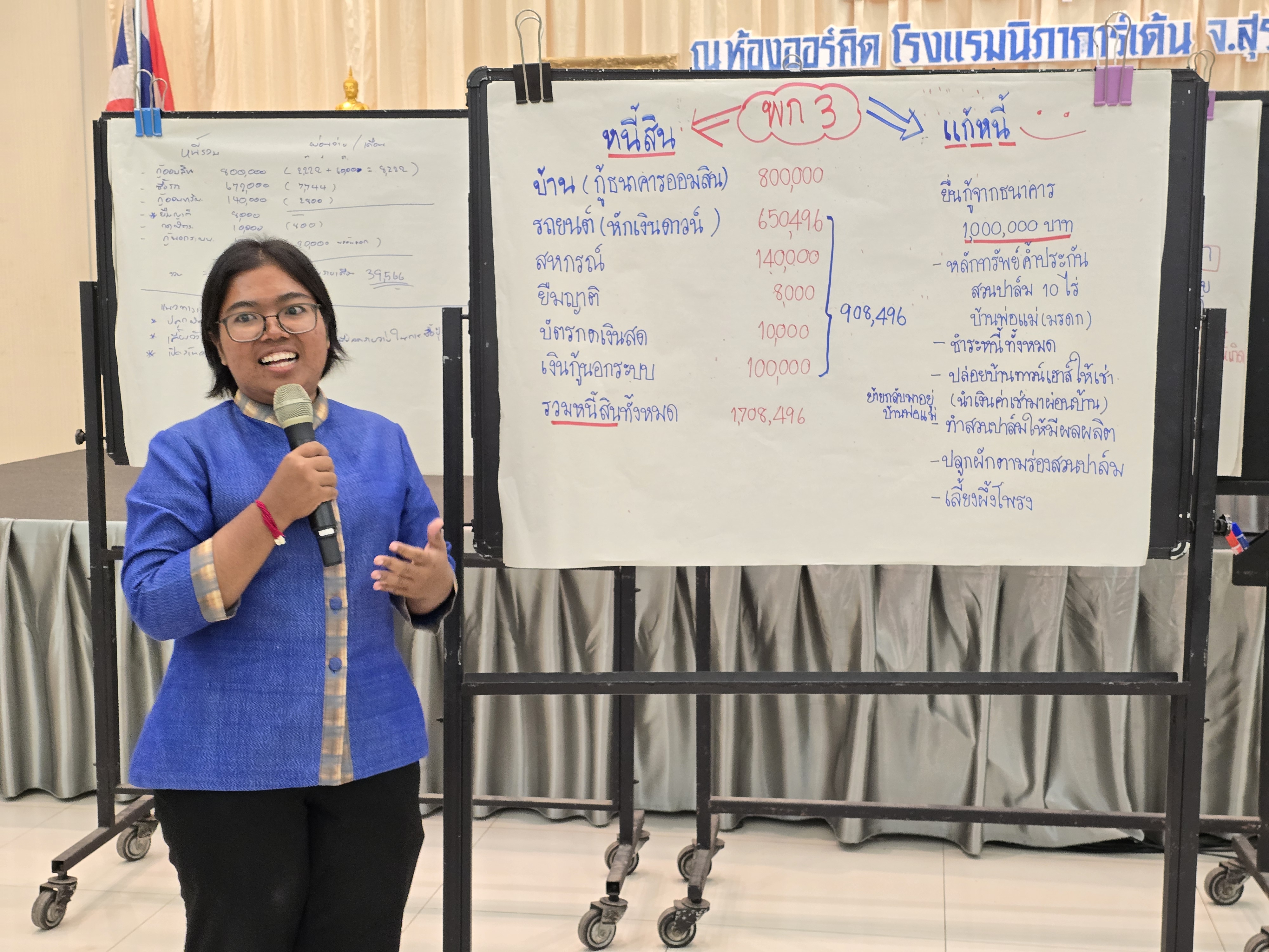 พช.สุราษฎร์ ติวเข้มผู้ขับเคลื่อนศูนย์จัดการกองทุนชุมชน ขับเคลื่อน ‘1 ครัวเรือน 1 สัญญา’ แก้ปัญหาหนี้สินประชาชน