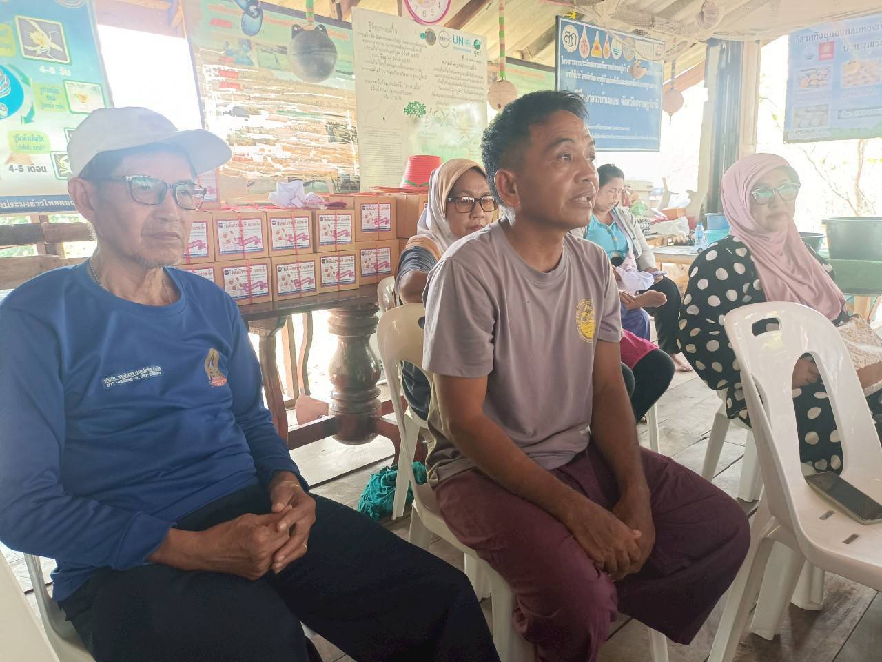 พช.สุราษฎร์ นำคณะทำงานขับเคลื่อนเศรษฐกิจฐานรากฯ ลงพื้นที่ติดตามและประเมินศักยภาพกลุ่มเป้าหมาย