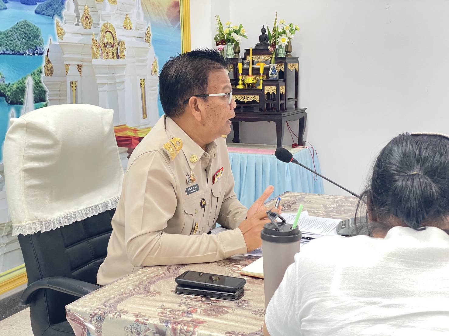 📣พช.สุราษฎร์ธานี📣 ร่วมรับการประชุมกรมการพัฒนาชุมชน ครั้งที่ 3/2568