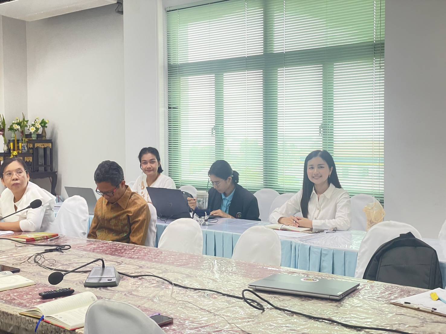 📣พช.สุราษฎร์ธานี📣 ร่วมรับการประชุมกรมการพัฒนาชุมชน ครั้งที่ 3/2568