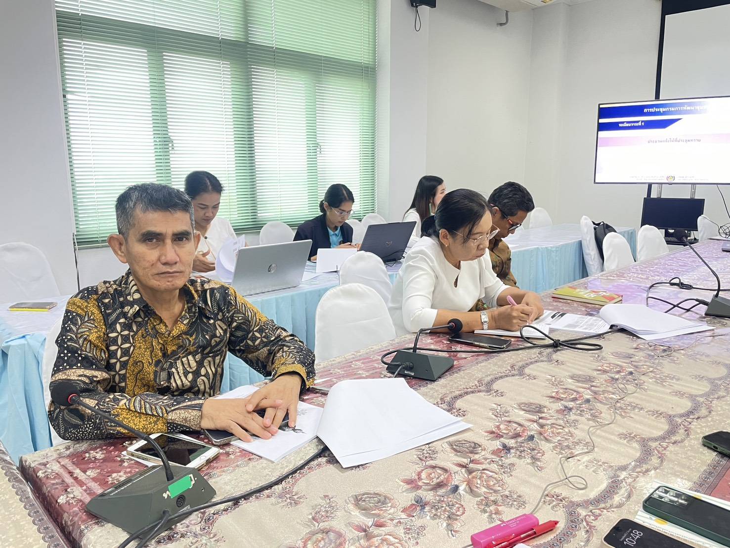 📣พช.สุราษฎร์ธานี📣 ร่วมรับการประชุมกรมการพัฒนาชุมชน ครั้งที่ 3/2568