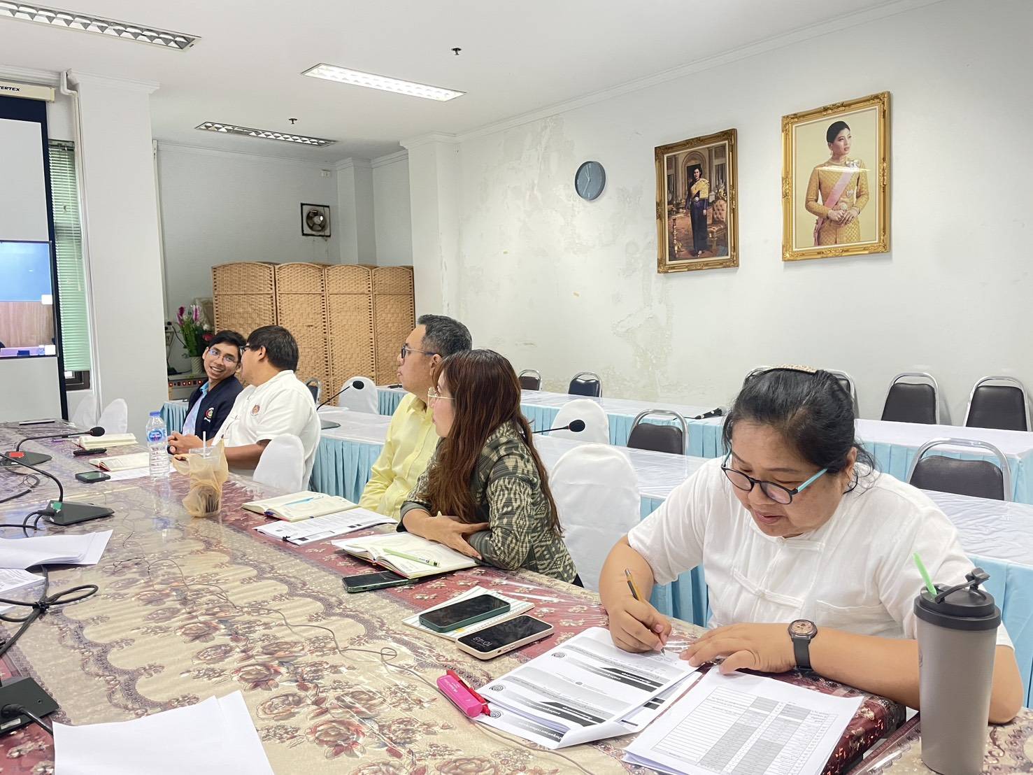 📣พช.สุราษฎร์ธานี📣 ร่วมรับการประชุมกรมการพัฒนาชุมชน ครั้งที่ 3/2568