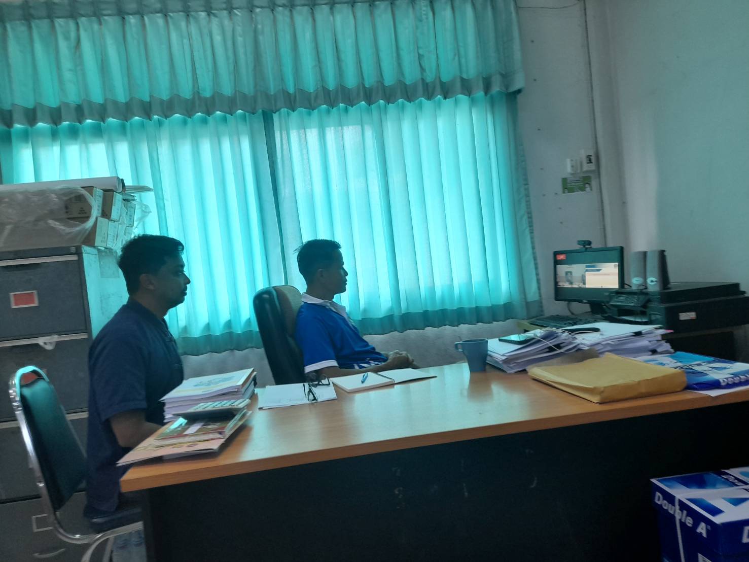 📣พช.สุราษฎร์ธานี📣 ร่วมรับการประชุมกรมการพัฒนาชุมชน ครั้งที่ 3/2568