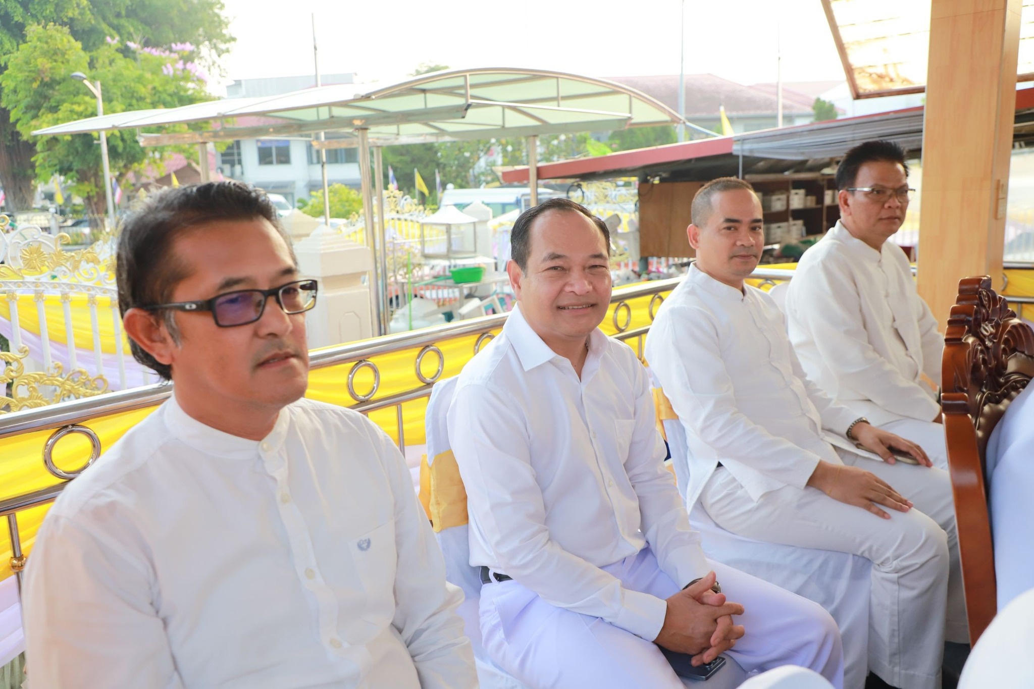 พช.สุราษฎร์ธานี ร่วมกับพสกนิกรทุกหมู่เหล่าร่วมพิธีบวงสรวงศาลหลักเมืองจังหวัดสุราษฎร์ธานี เนื่องในงาน “แห่ผ้าห่มพระธาตุศรีสุราษฎร์ แลธรรมชาติเขาท่าเพชร” ครั้งที่ 15 ประจำปี 2568 ร่วมรักษาขนบธรรมเนียมประเพณีอันดีงาม