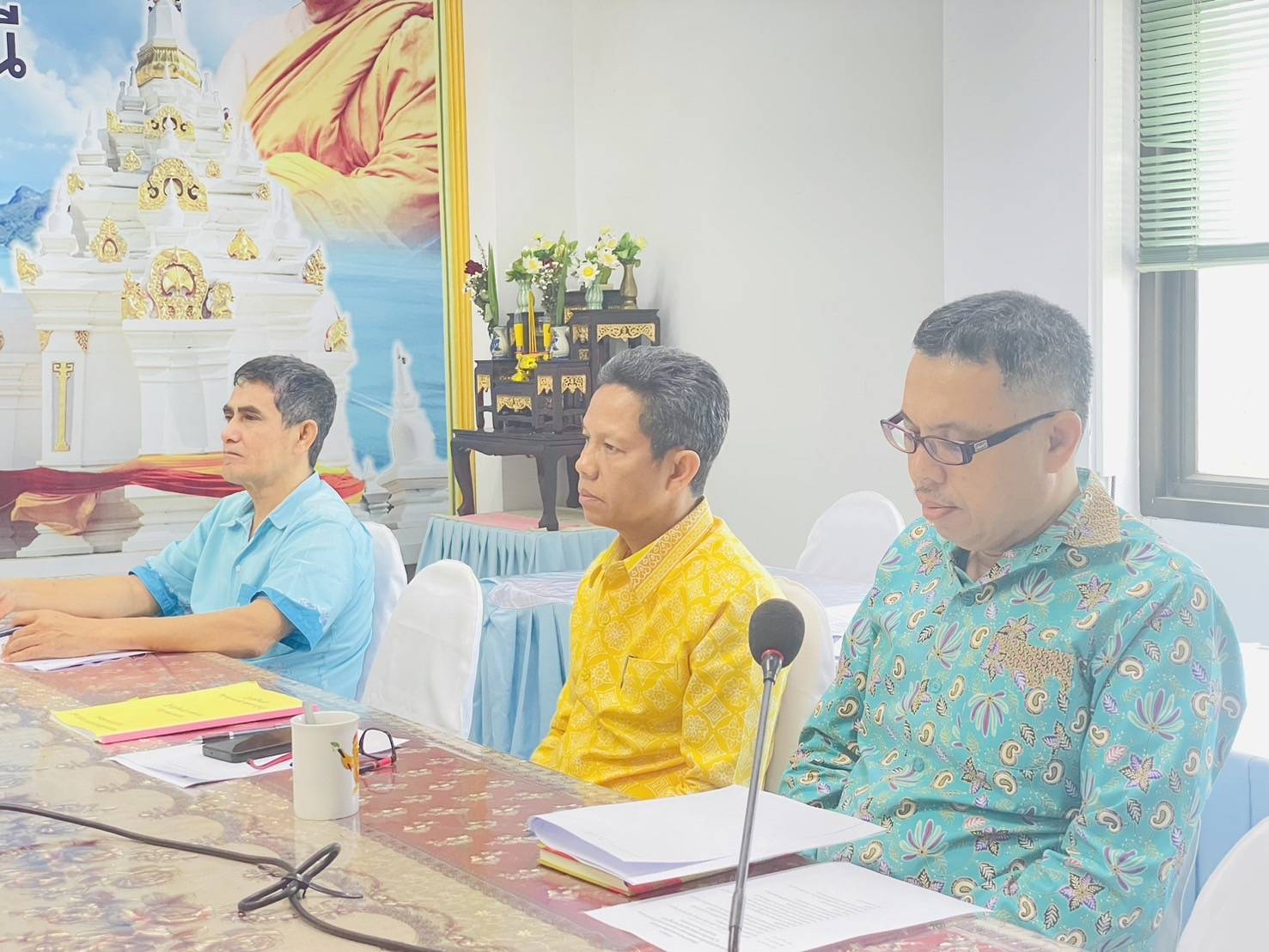 📢 พช.สุราษฎร์ธานี ประชุมคณะกรรมการดำเนินการทอดป่าสมทบกองทุนพัฒนาเด็กชนบทฯ