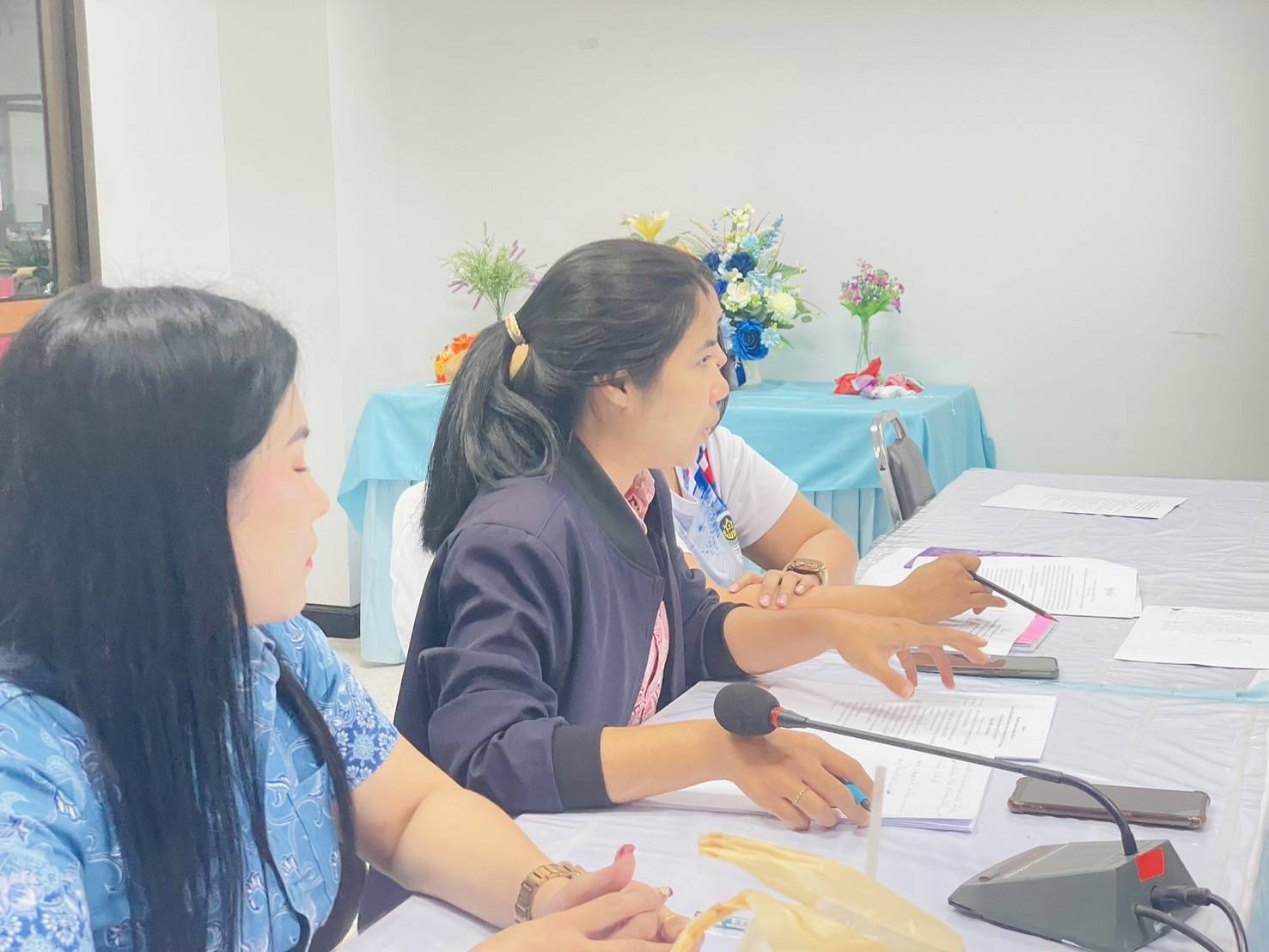 📢 พช.สุราษฎร์ธานี ประชุมคณะกรรมการดำเนินการทอดป่าสมทบกองทุนพัฒนาเด็กชนบทฯ