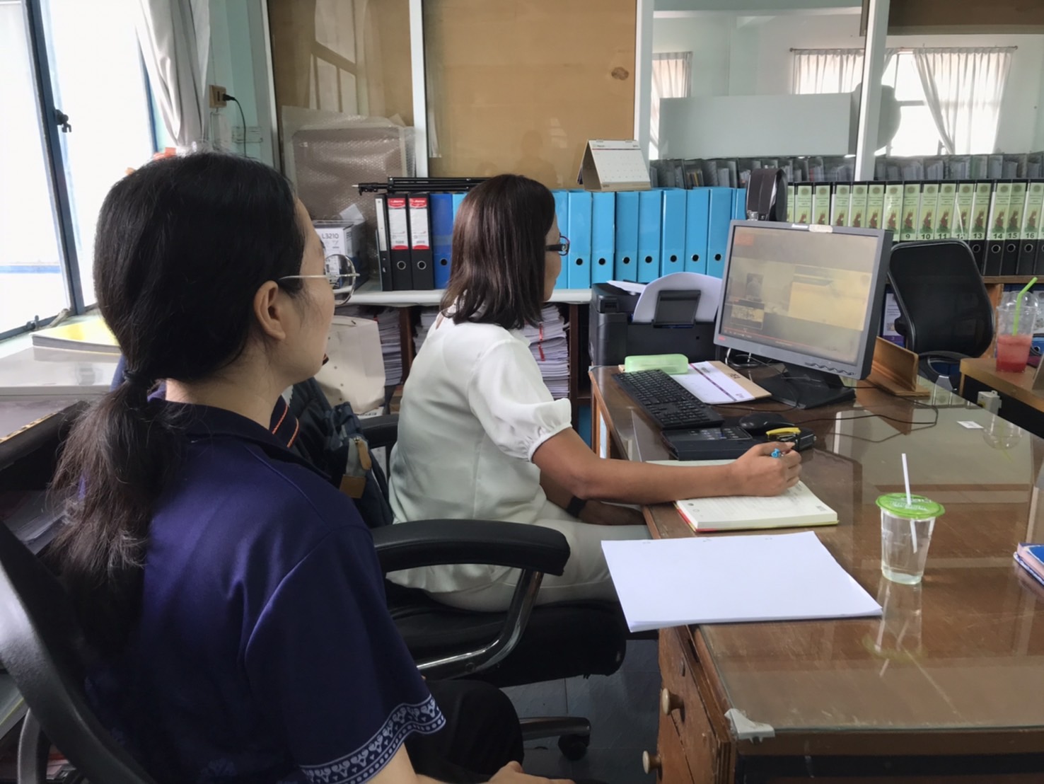 📣พช.สุราษฎร์ธานี📣 ร่วมรับการประชุมกรมการพัฒนาชุมชน ครั้งที่ 3/2568