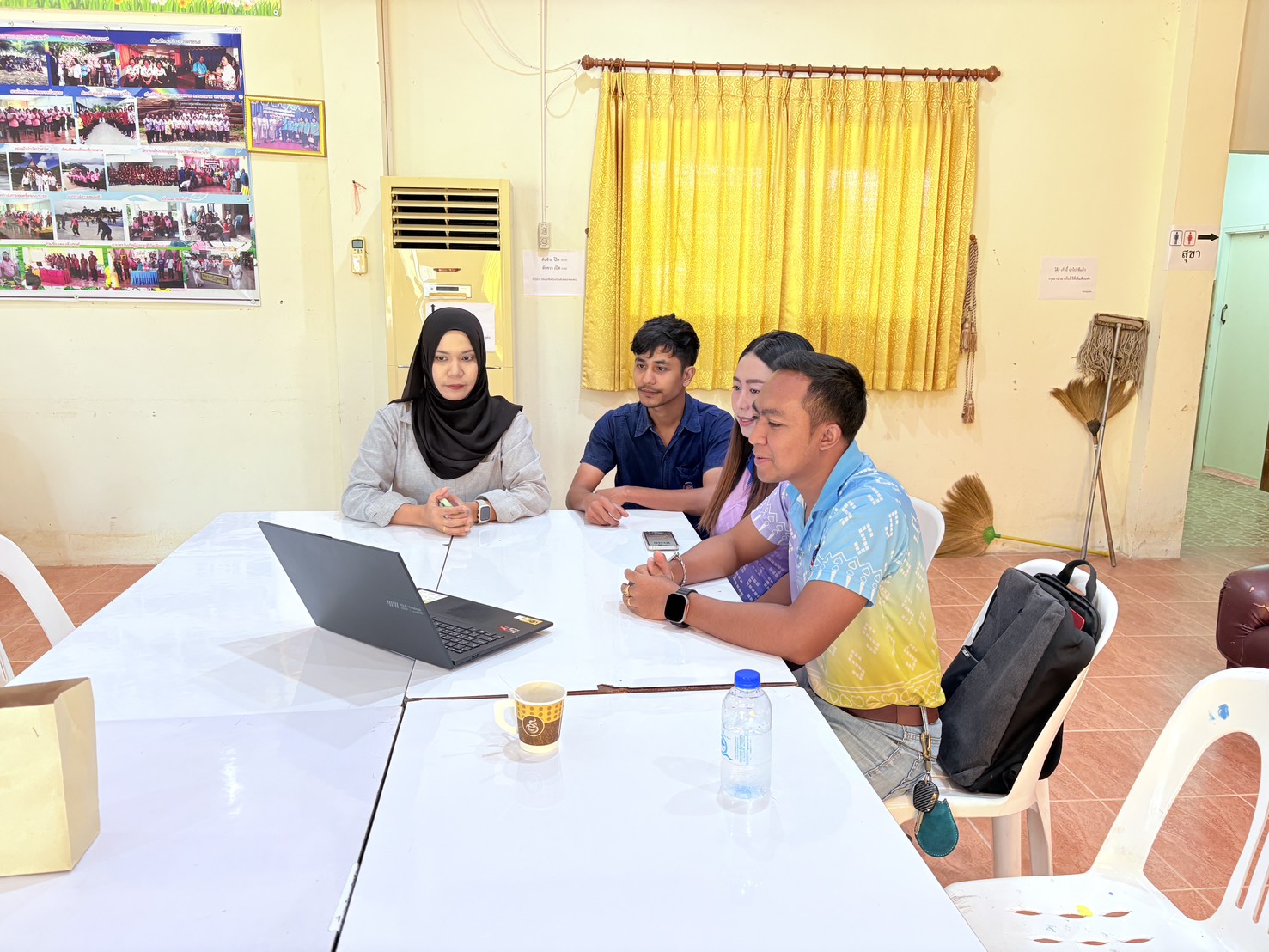 📣พช.สุราษฎร์ธานี📣 ร่วมรับการประชุมกรมการพัฒนาชุมชน ครั้งที่ 3/2568